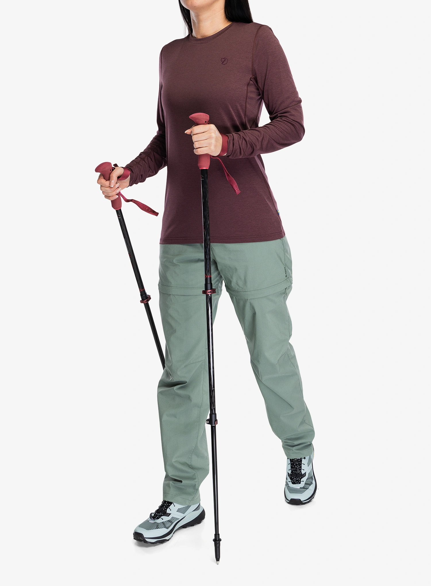 Fjallraven Abisko Day Hike LS Női pulóver - port