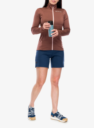 Ortovox Fleece Light Jacket Női pulóver - chestnut