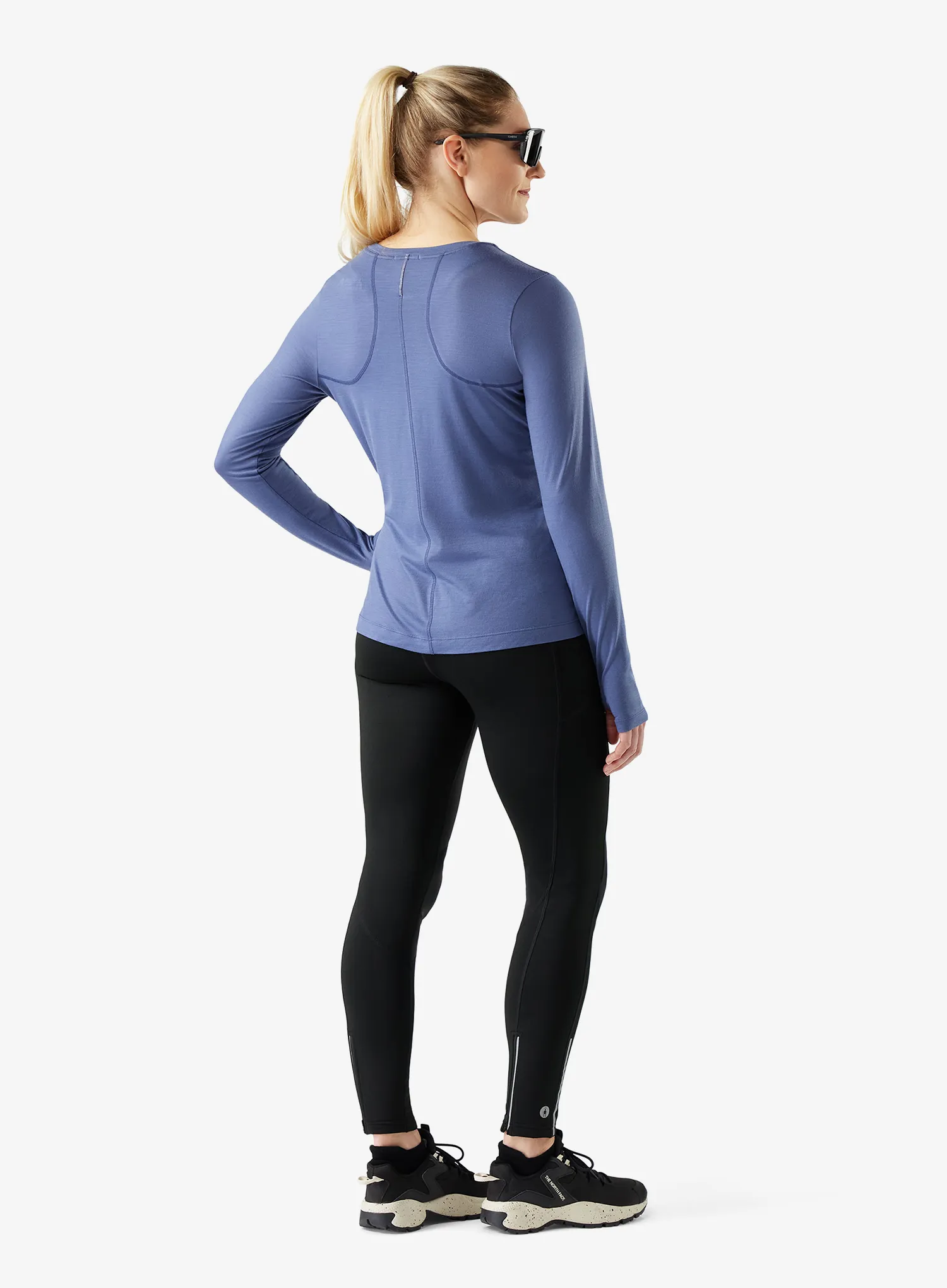 Smartwool Active Long Sleeve Női pulóver - nightfall blue
