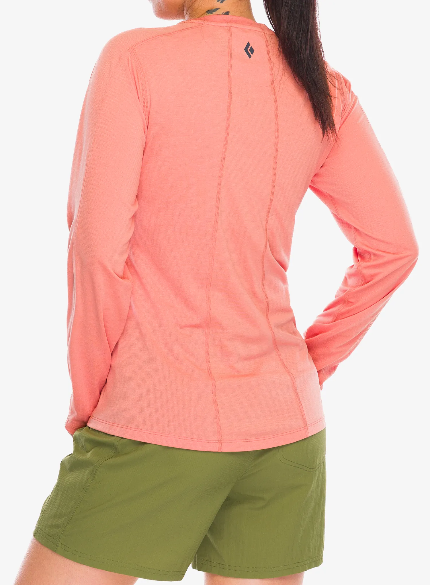 Black Diamond Lightwire L/S Tee Női felső - himalayan salt