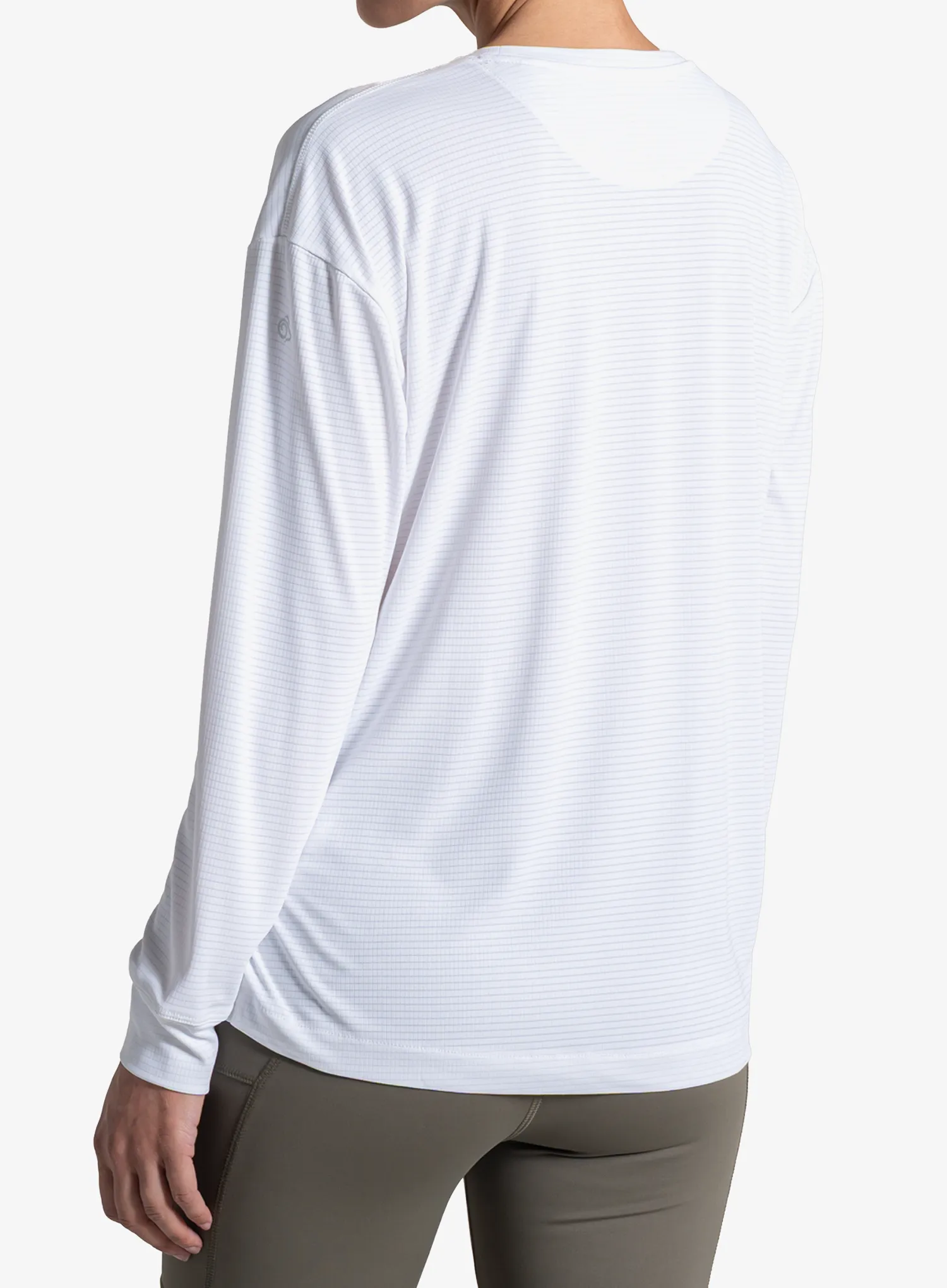 Craghoppers NosiLife SolarShield+ Long Sleeved T-Shirt Női felső - white