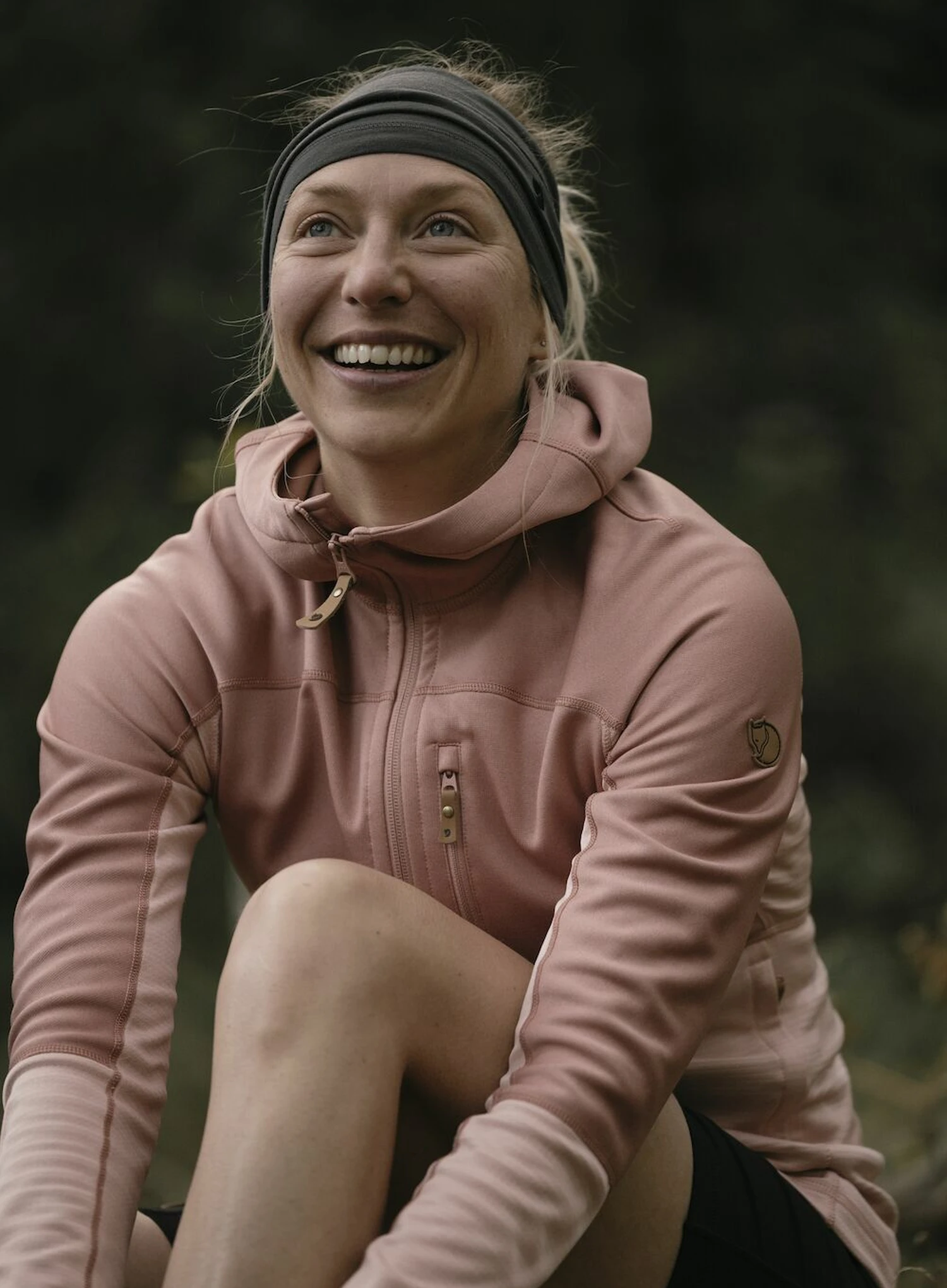 Fjallraven Abisko Trail Fleece Női Felső - deep forest