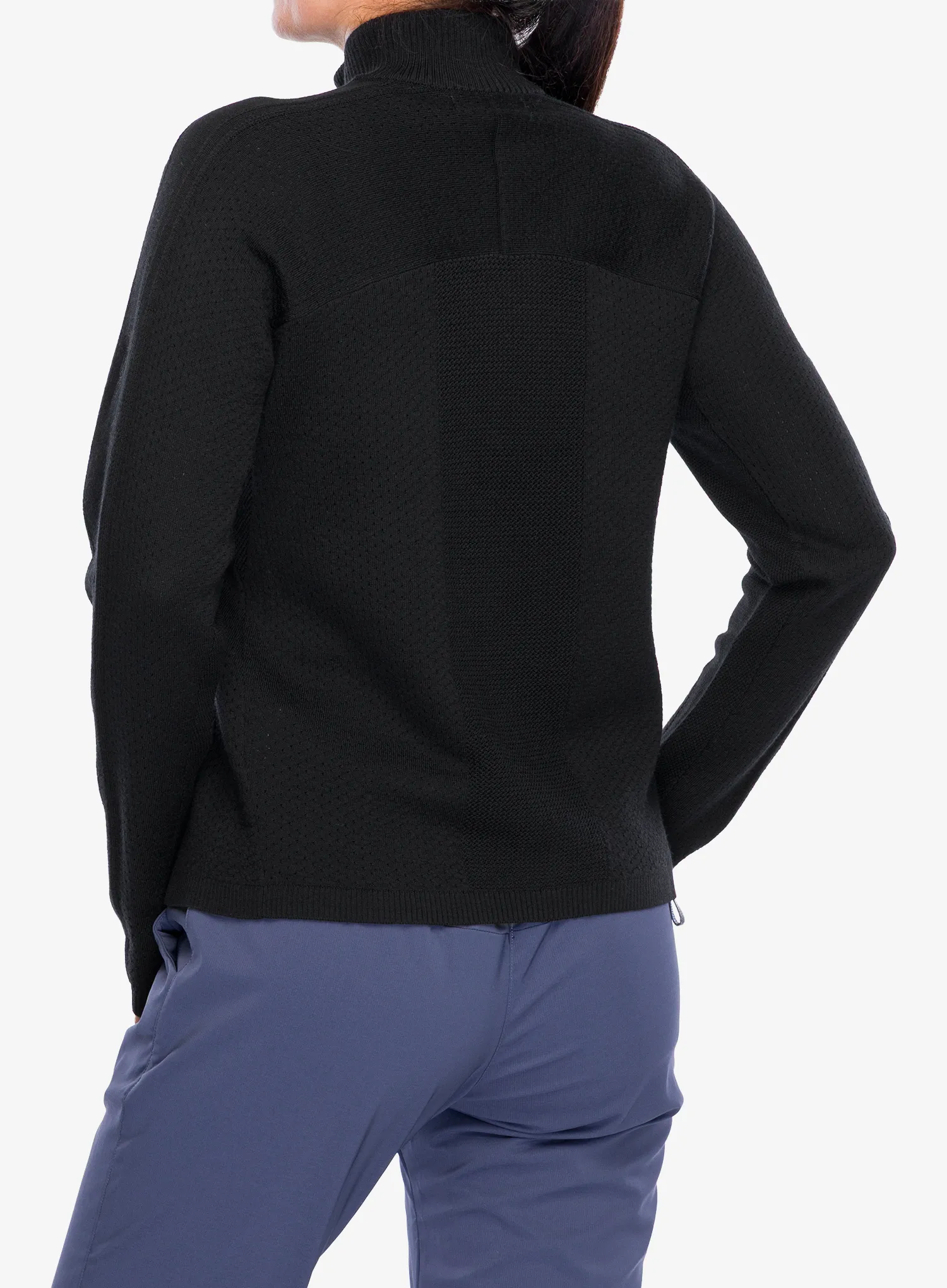 Icebreaker Anniversary Original LS Half Zip Női felső - black