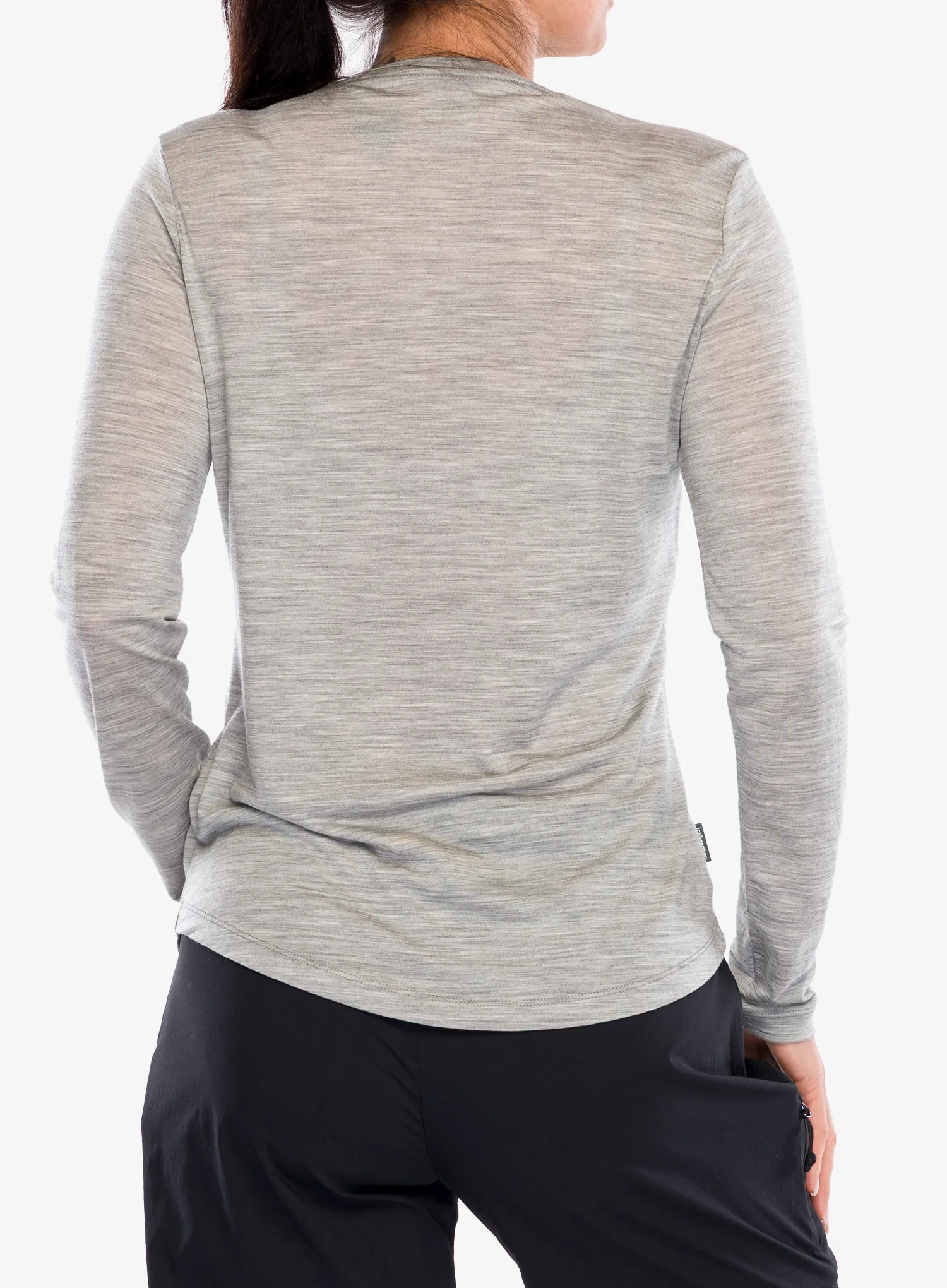 Icebreaker Merino 125 Cool-Lite Sphere III LS Tee Női felső - metro hthr