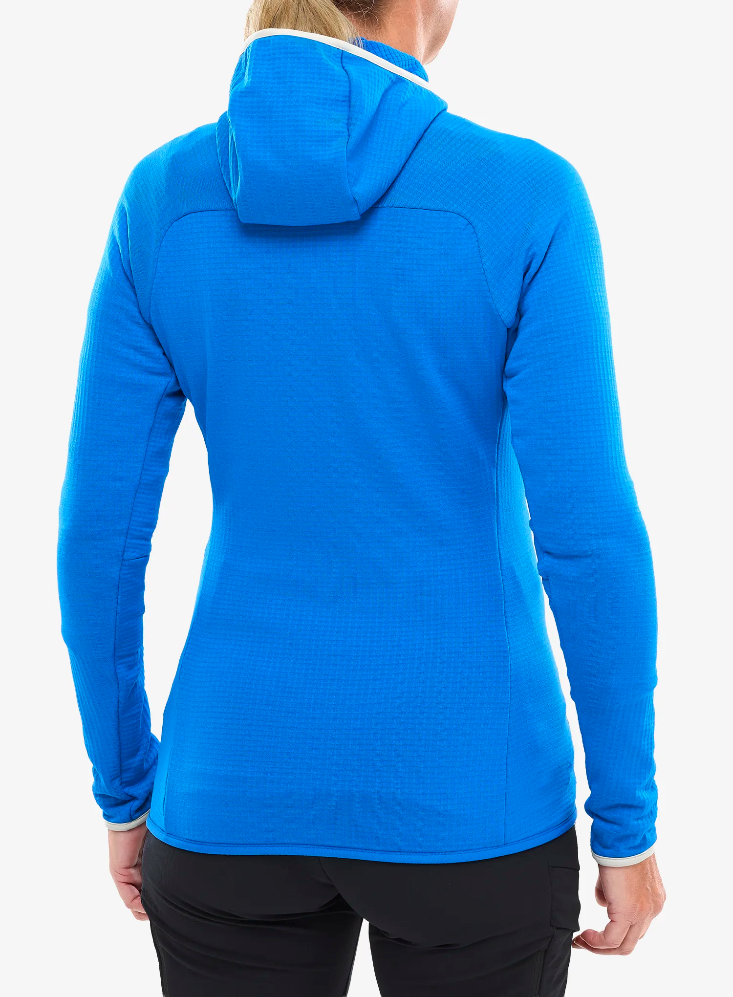 Millet Fusion Grid Hoodie Női felső - icon blue