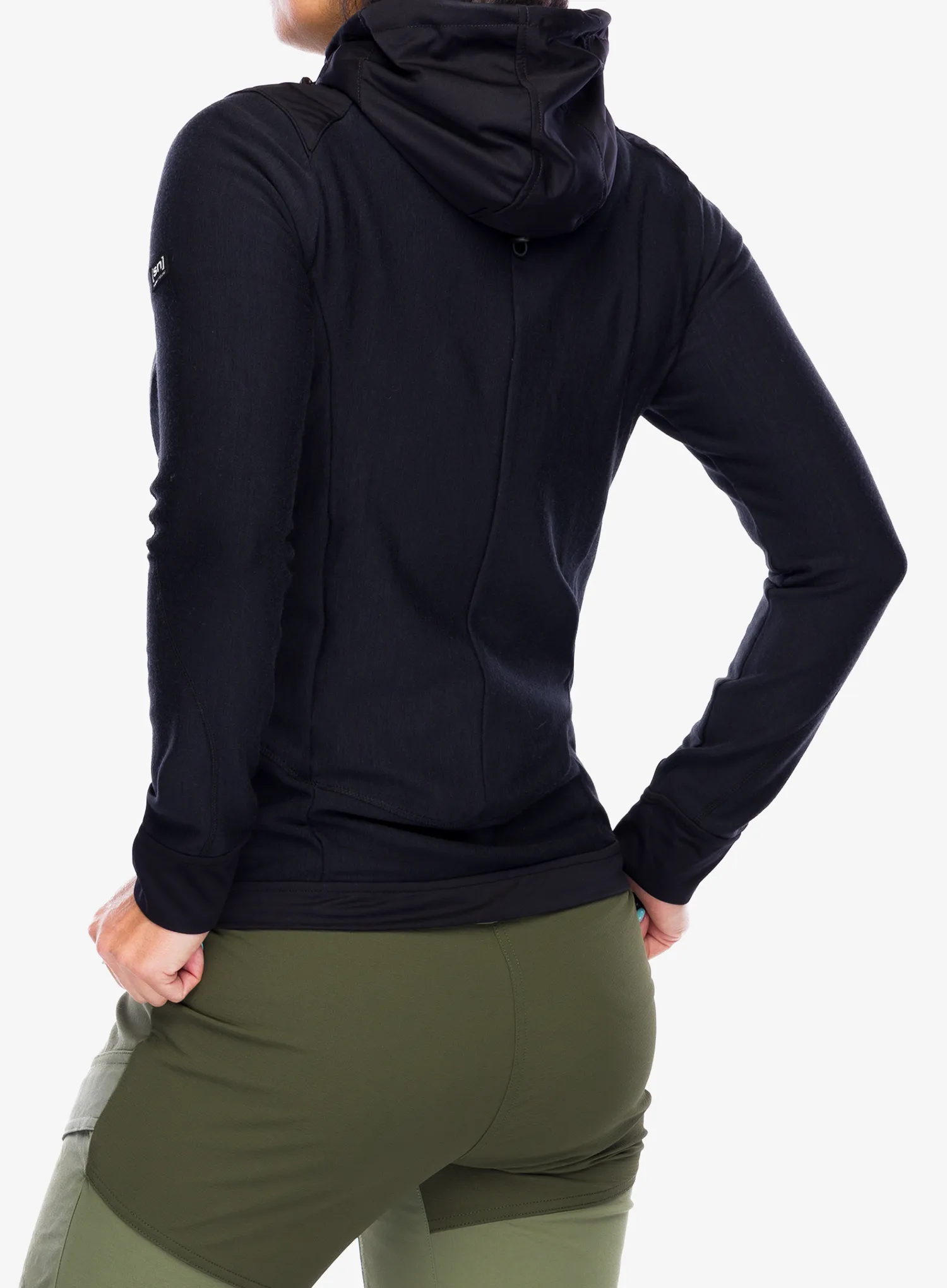 Super.natural Adventure Hooded Kapucnis női felső - jet black