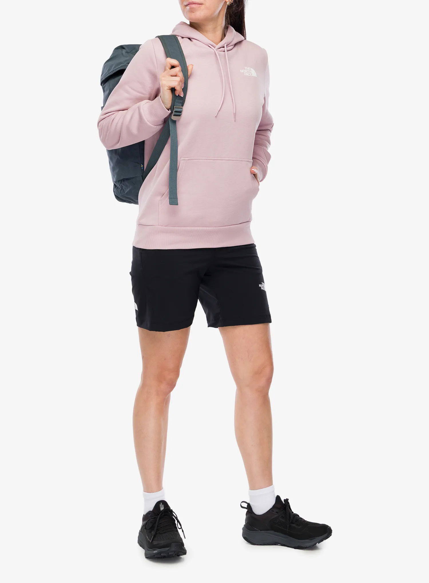 The North Face Simple Dome Hoodie Kapucnis női felső - metal pink