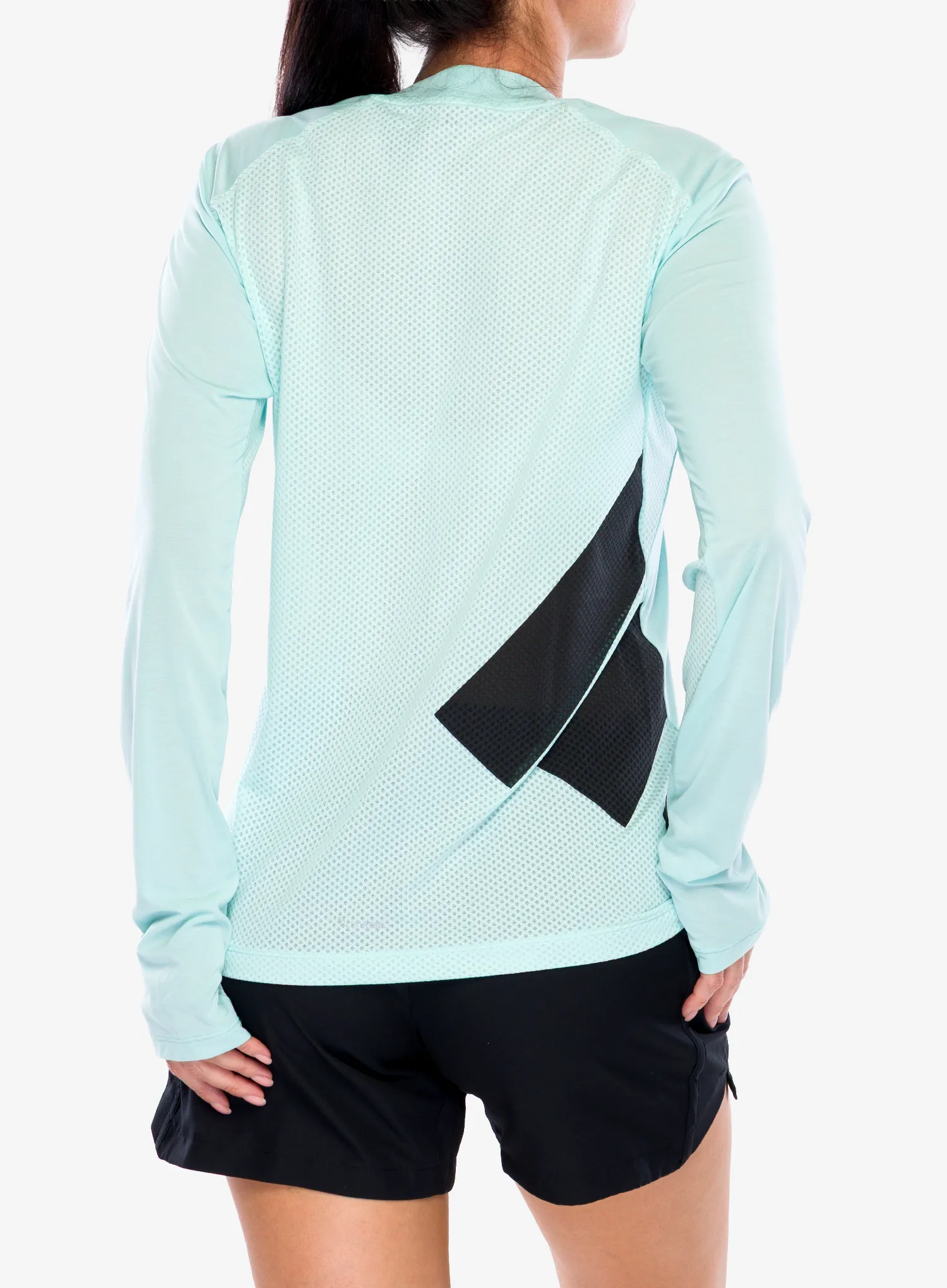 adidas TERREX  Xperior Climacool+ Long Sleeve Női futófelső - semi flash aqua