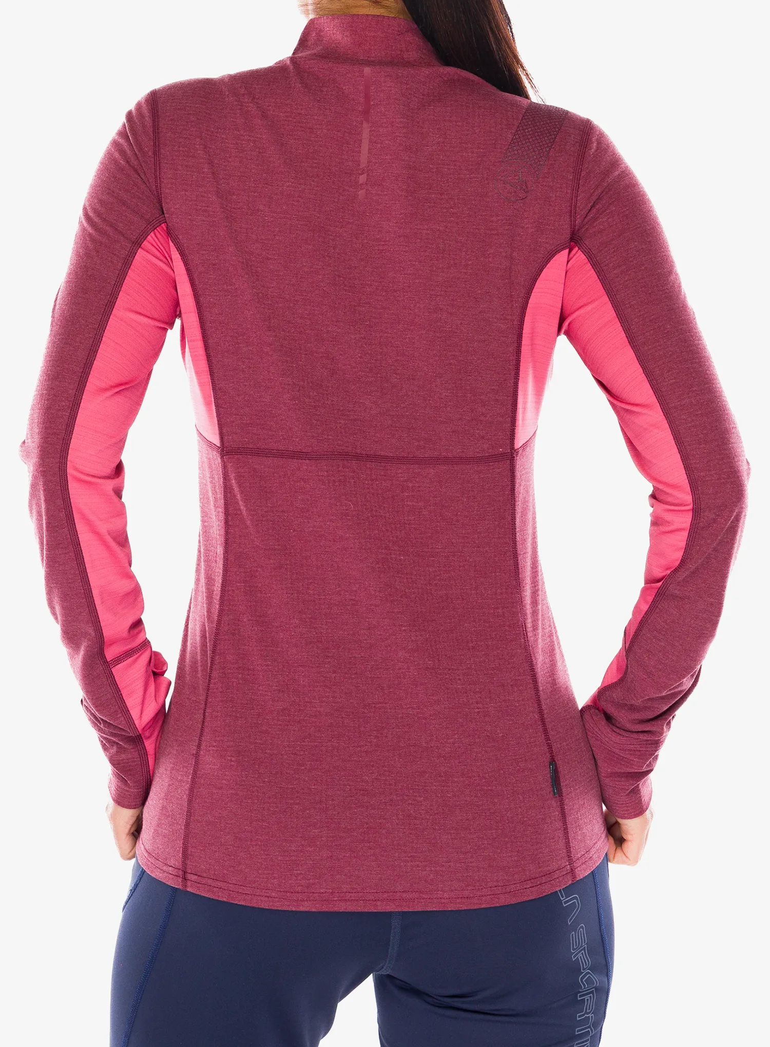 La Sportiva Swift Long Sleeve Női futófelső - redwood/rosebay