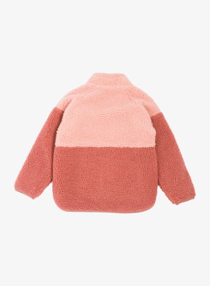 Viking Playtime Pile Midlayer Jacket Gyermek pulóver - pink