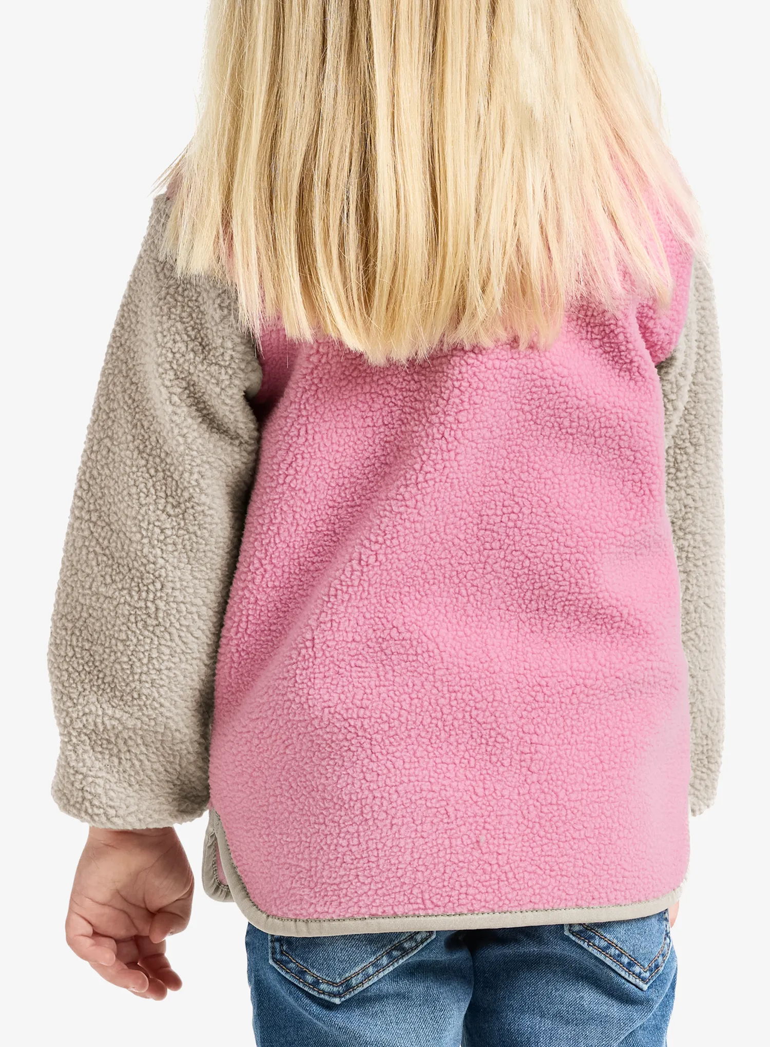 Didriksons Anten Fullzip Lány pulóver - light heather pink