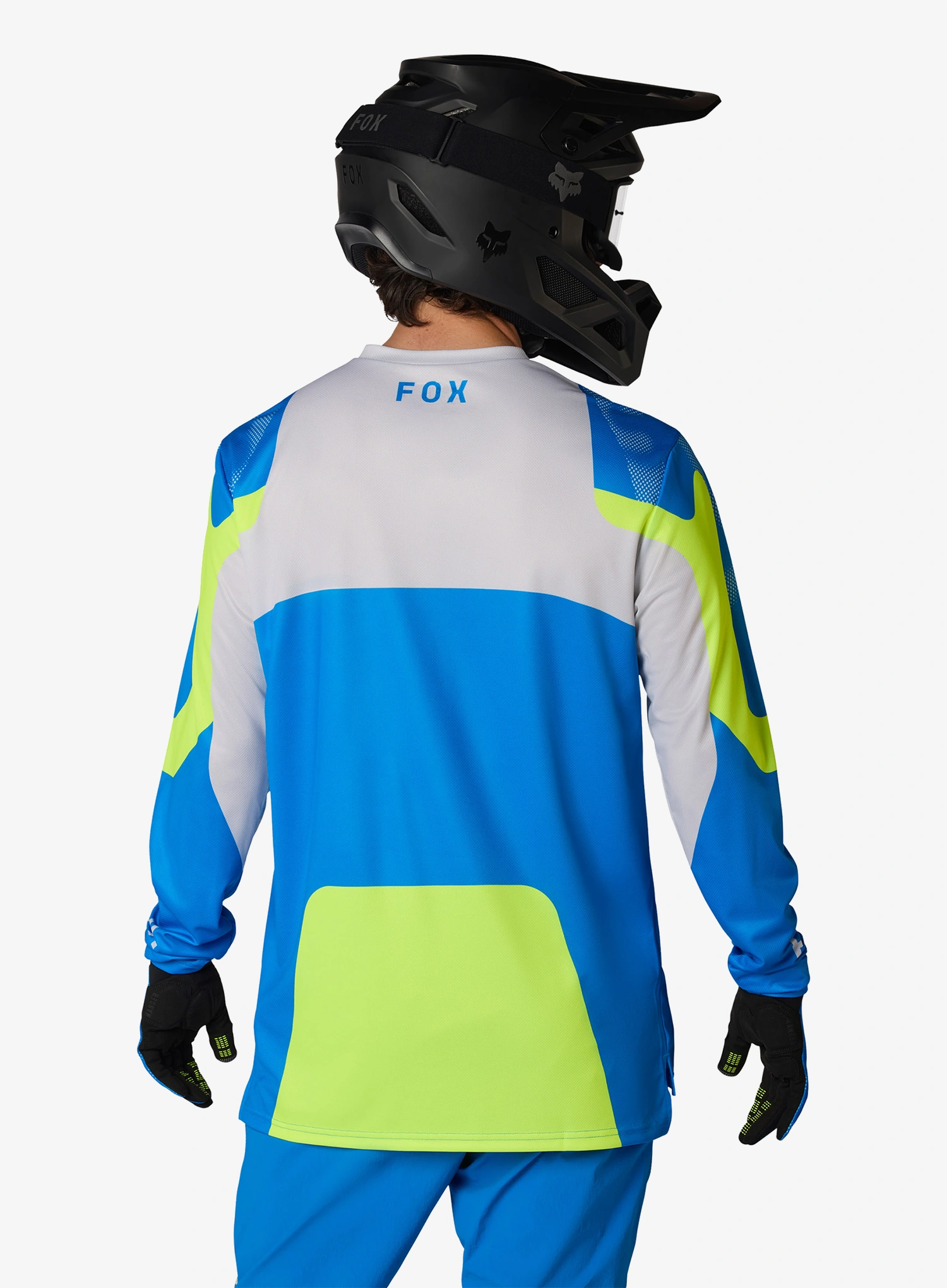 Fox Ranger LS Jersey Tactile Kerékpáros felső - blue jewel