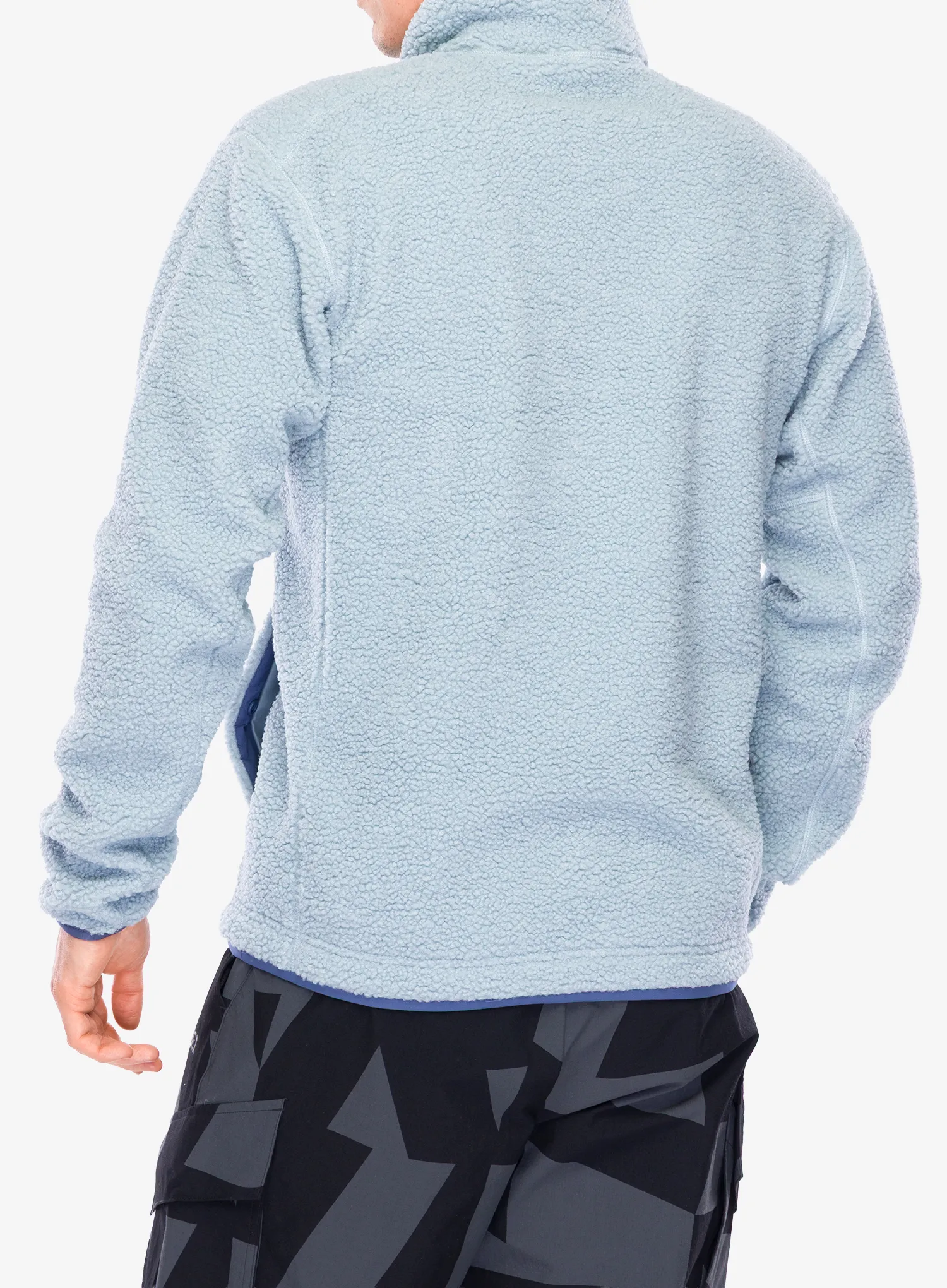 adidas TERREX Xploric High Pile Fleece Pullover Sweatshirt Polárfelső - magic grey