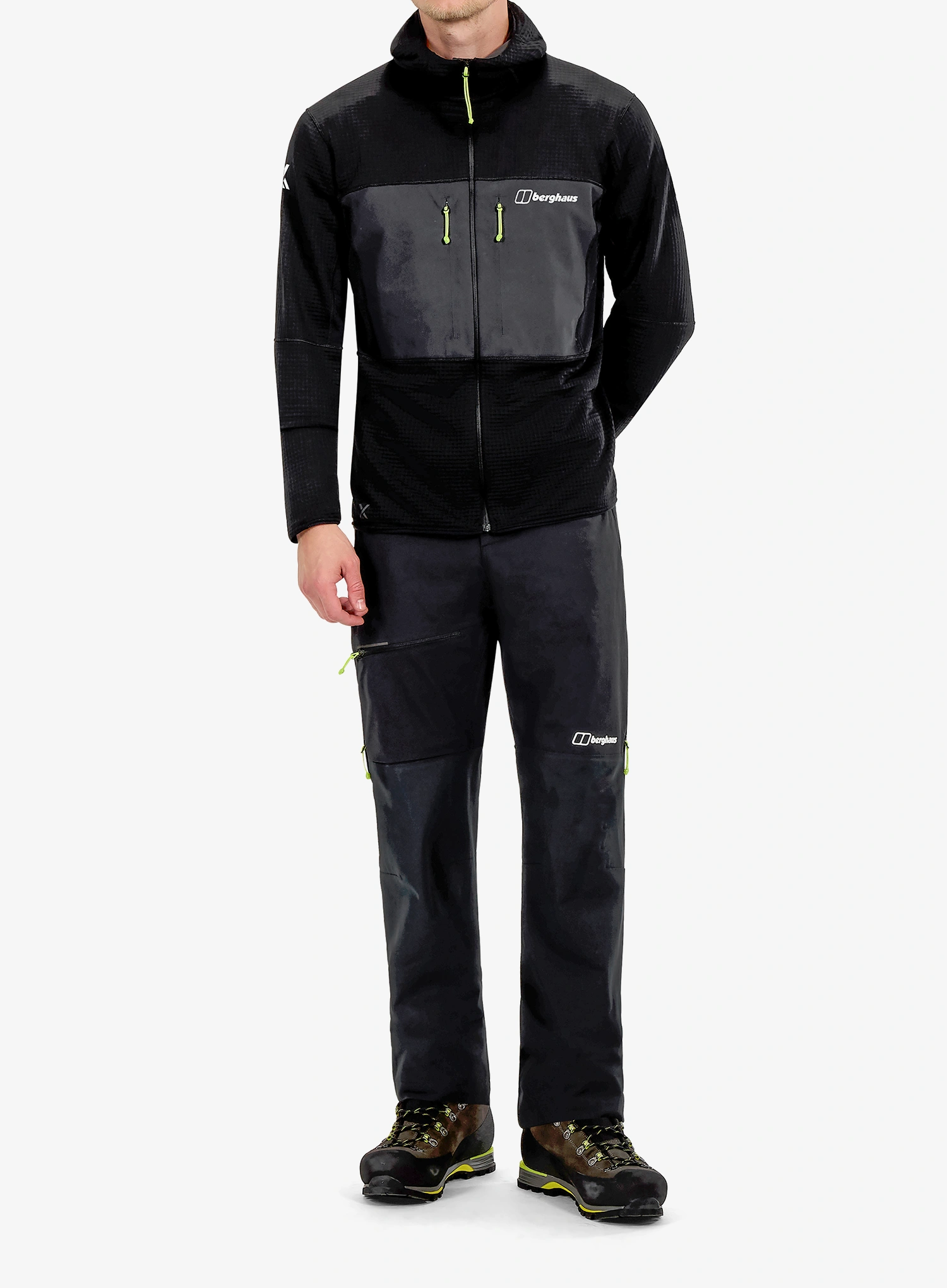 Berghaus MTN Guide MW Hoody Polárfelső - black