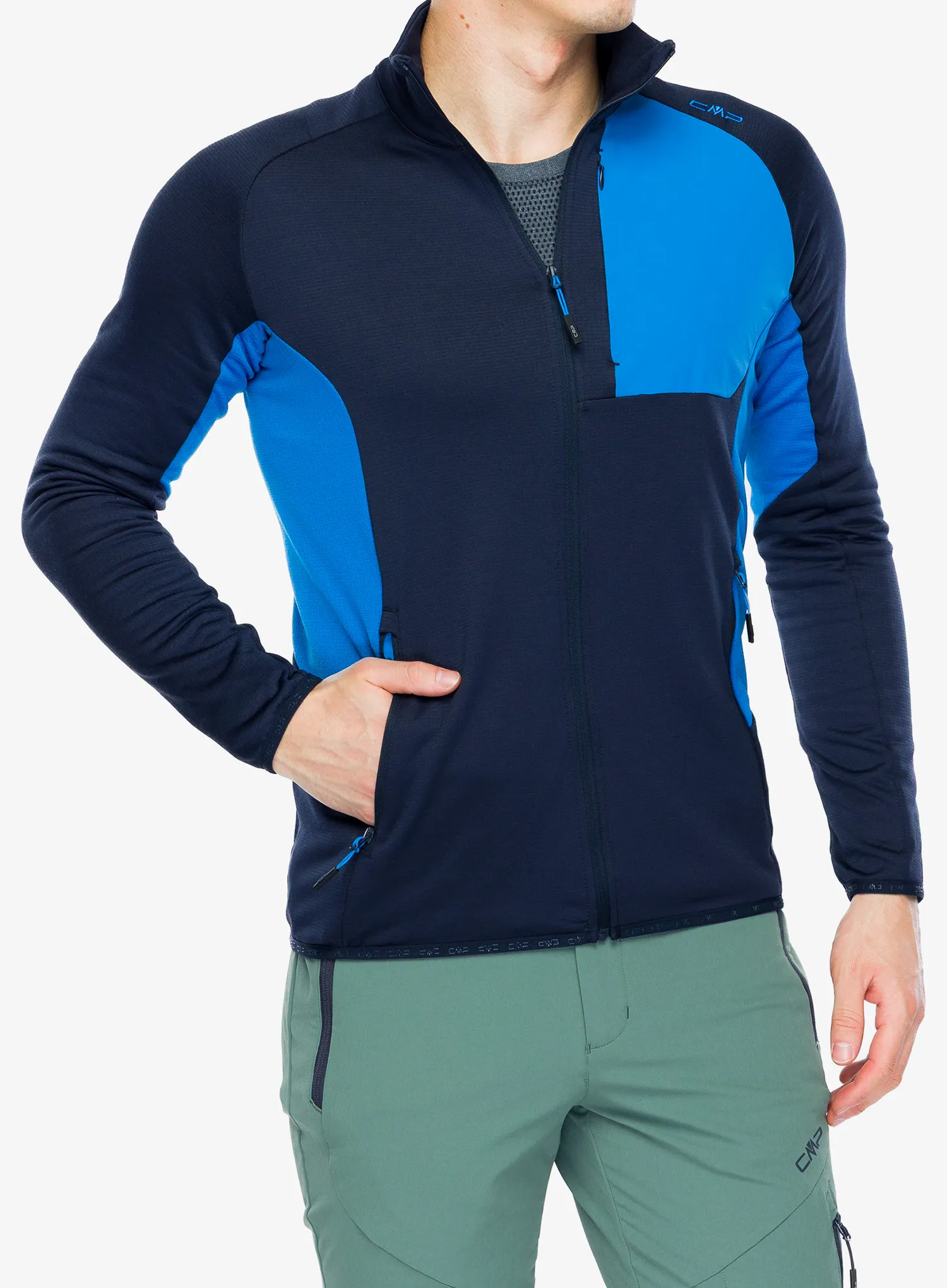 CMP Fylox Polárfelső - black blue