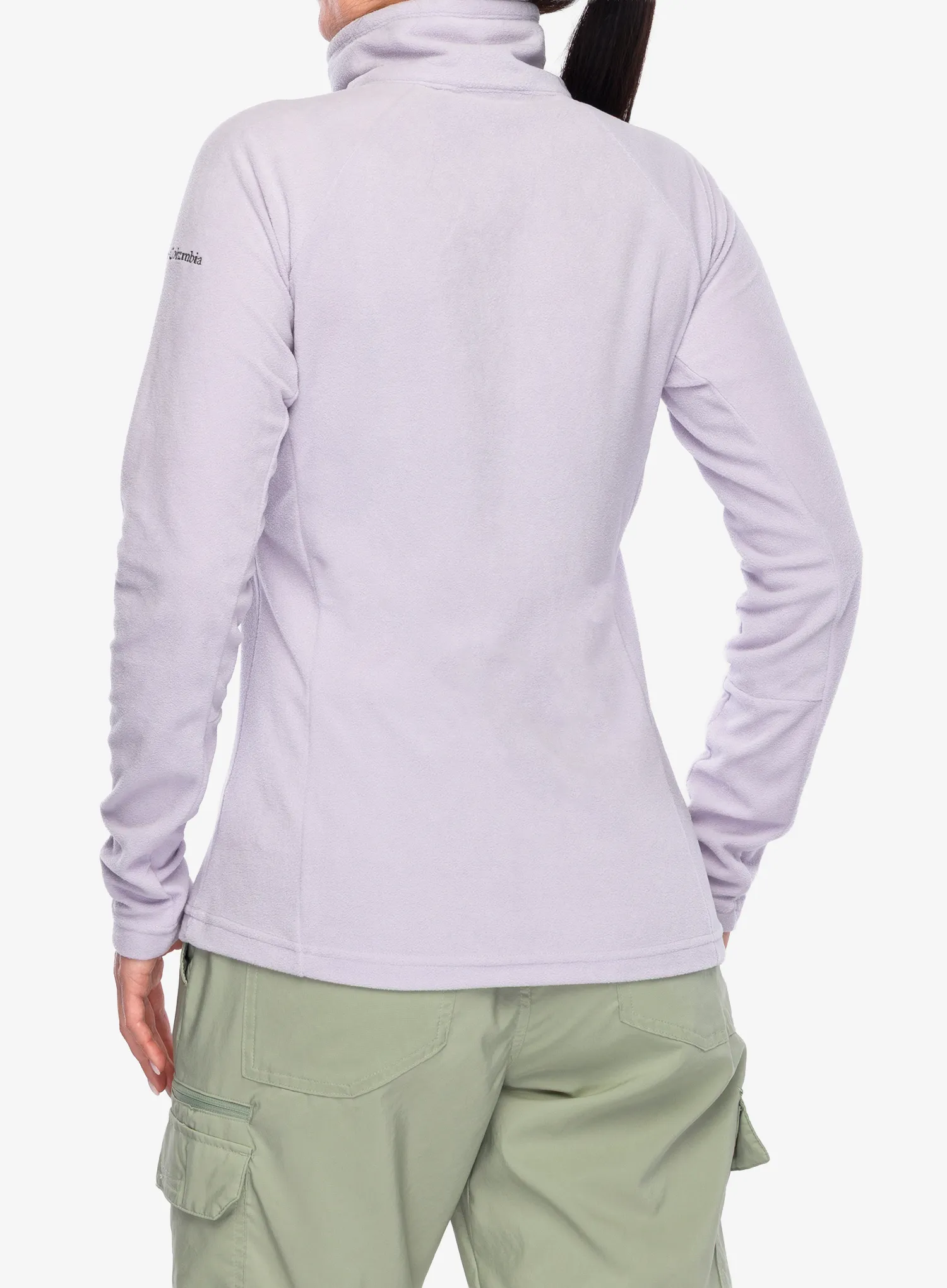 Columbia Glacial IV 1/2 Zip Női polárfelső - lavender pearl