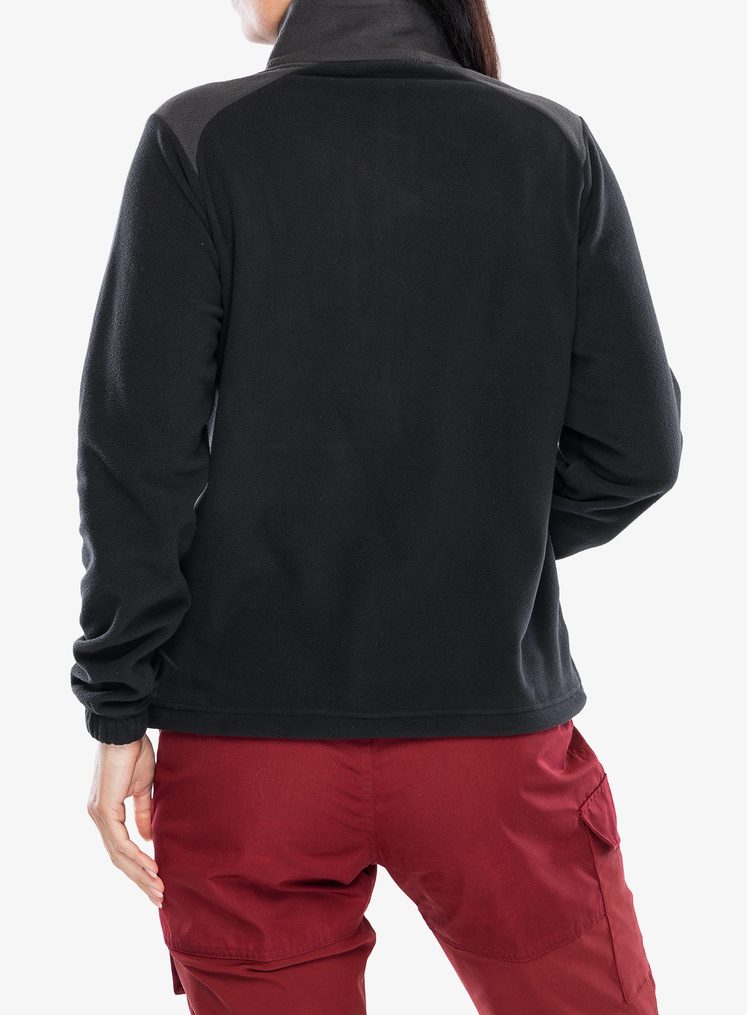 Fjallraven Vardag Lite Fleece Női Polárfelső - black/dark grey