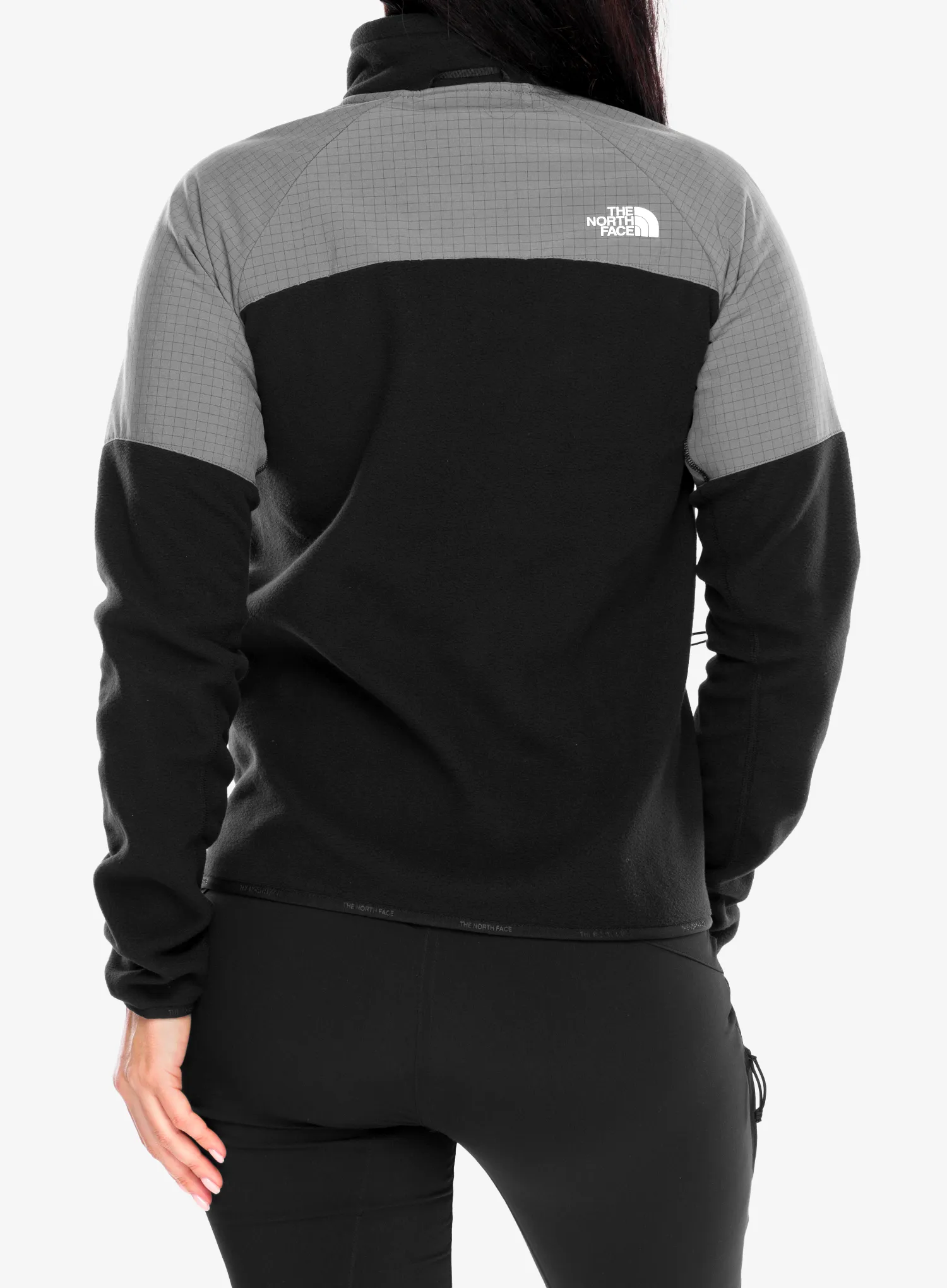The North Face Glacier Heavyweight Full Zip Jacket Női polárfelső - tnf black/smoked pearl
