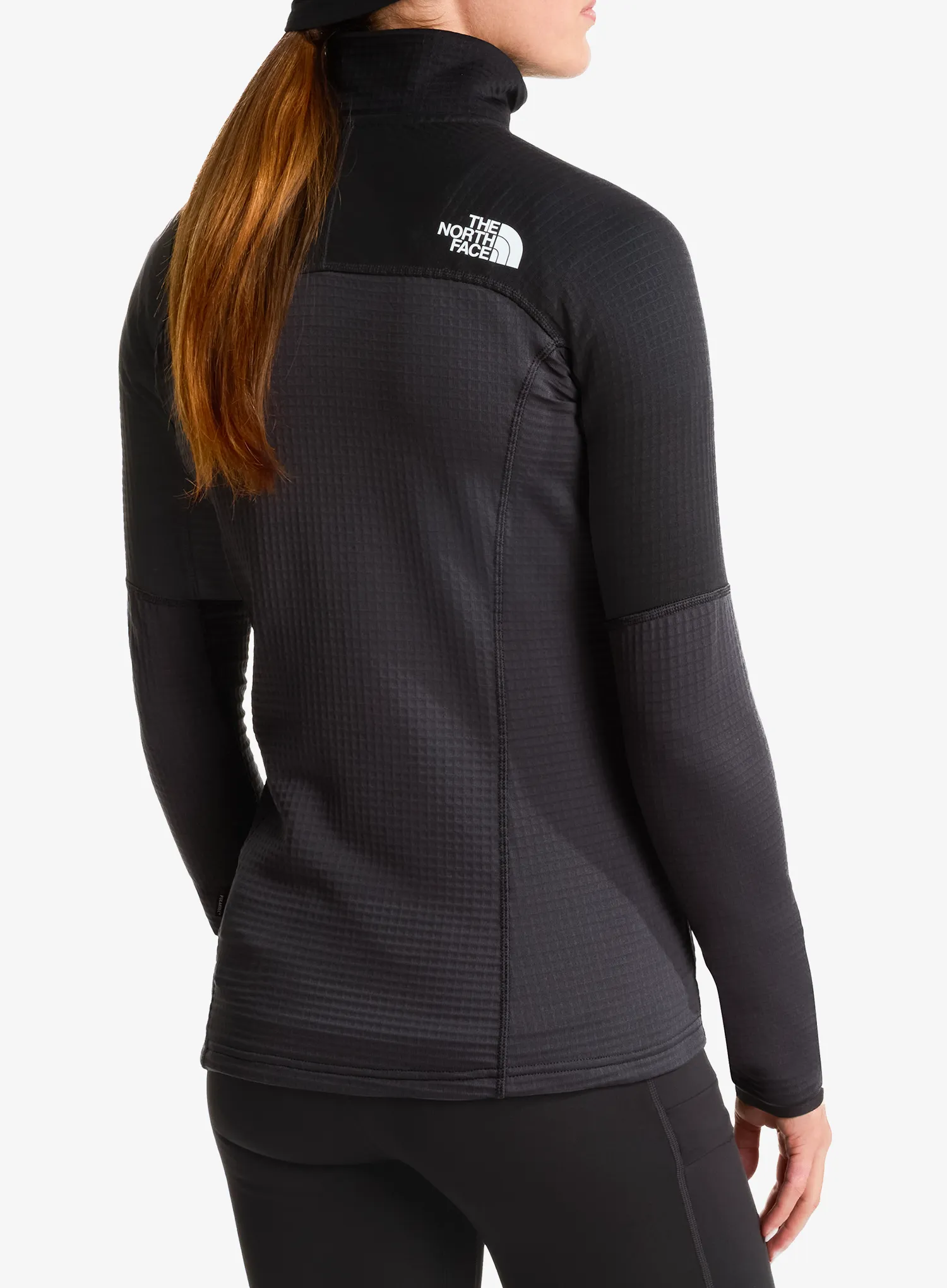 The North Face Polartec Powergrid Stormgap Jacket Női polárfelső - asphalt grey/black