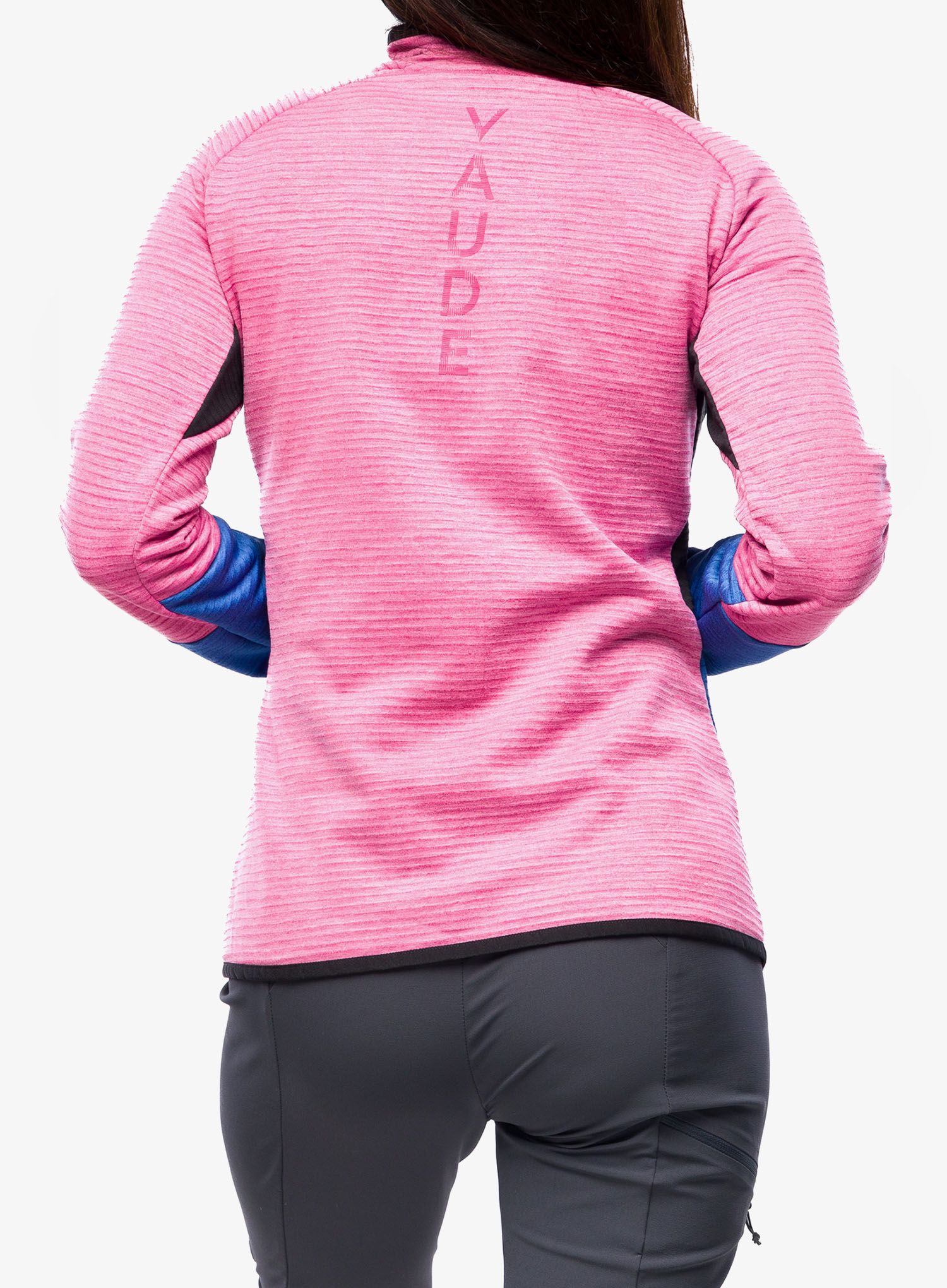Vaude Larice HZ Fleece Jacket Női polárfelső - rich pink
