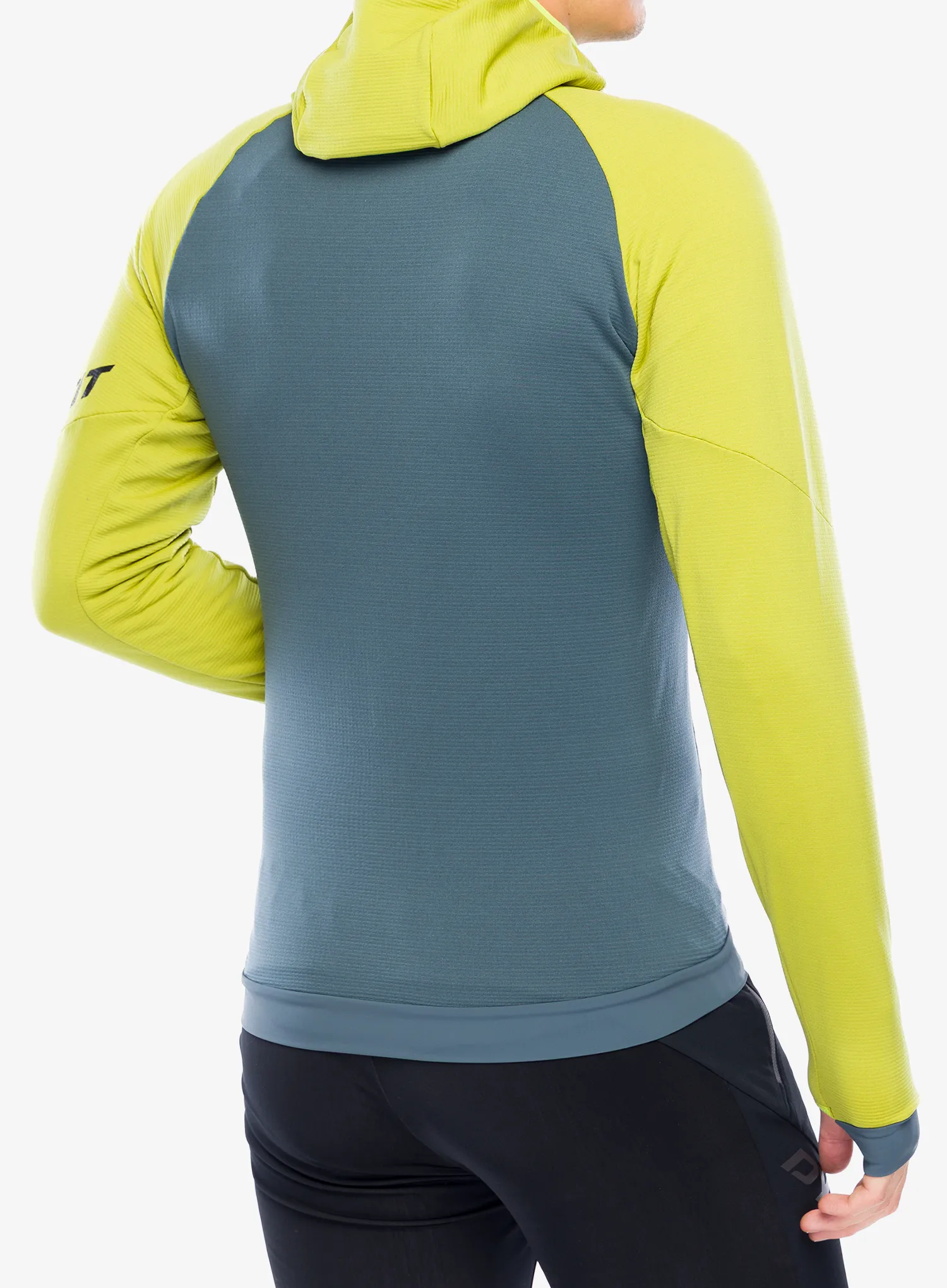 Dynafit Radical Polartec Hooded Jacket Polárfelső - golden lime