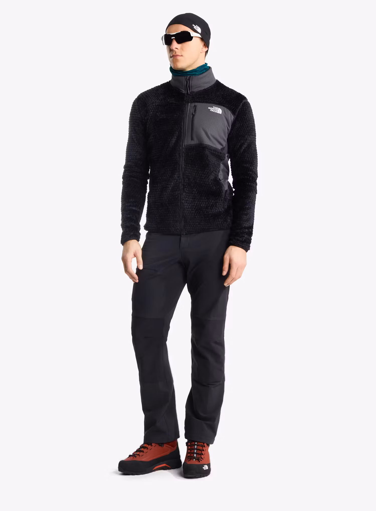 The North Face Alpedge Jacket Polárfelső - anthracite grey/black