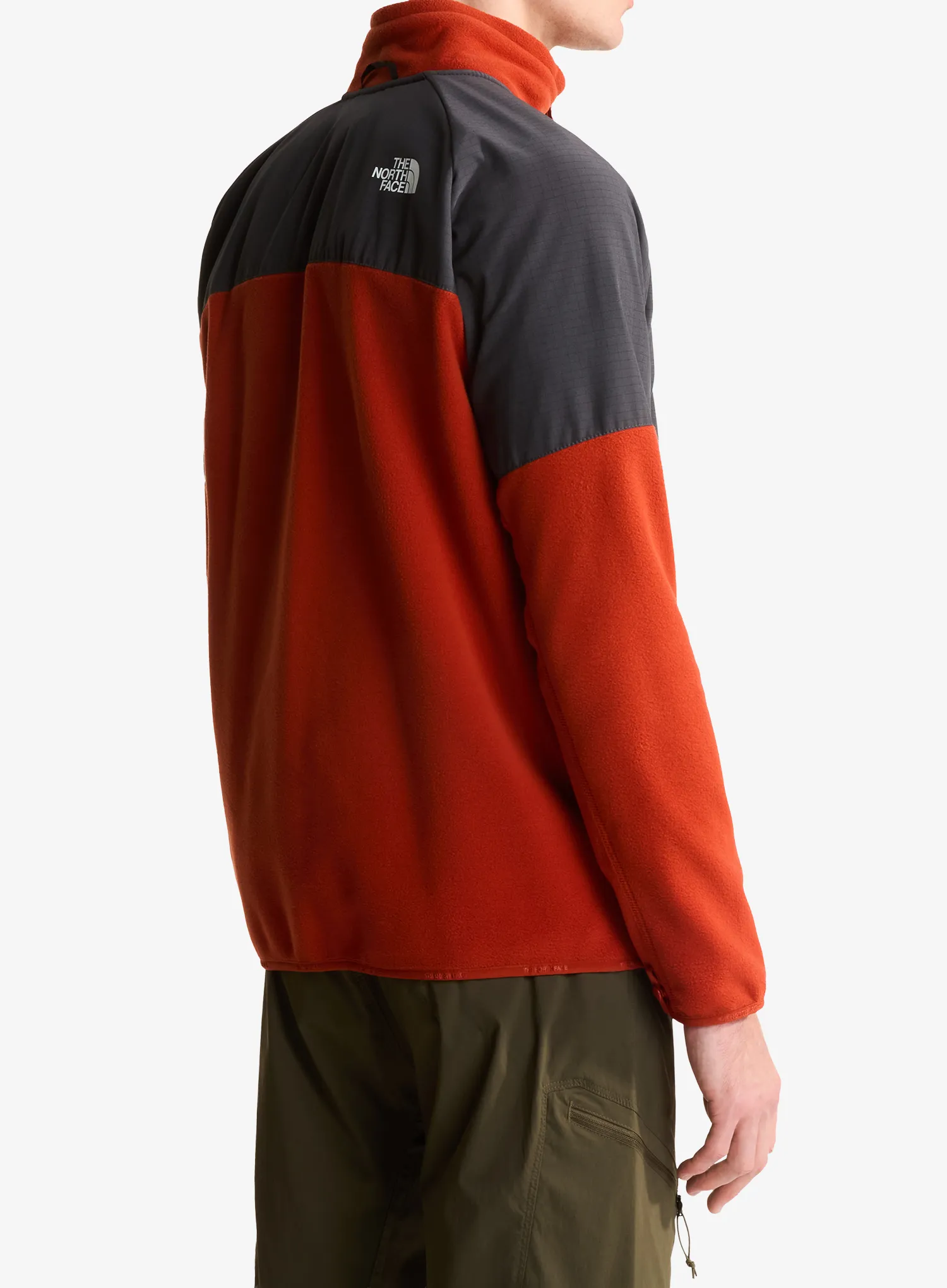 The North Face Glacier Heavyweight Full Zip Jacket Polárfelső - iron clay/asphalt grey