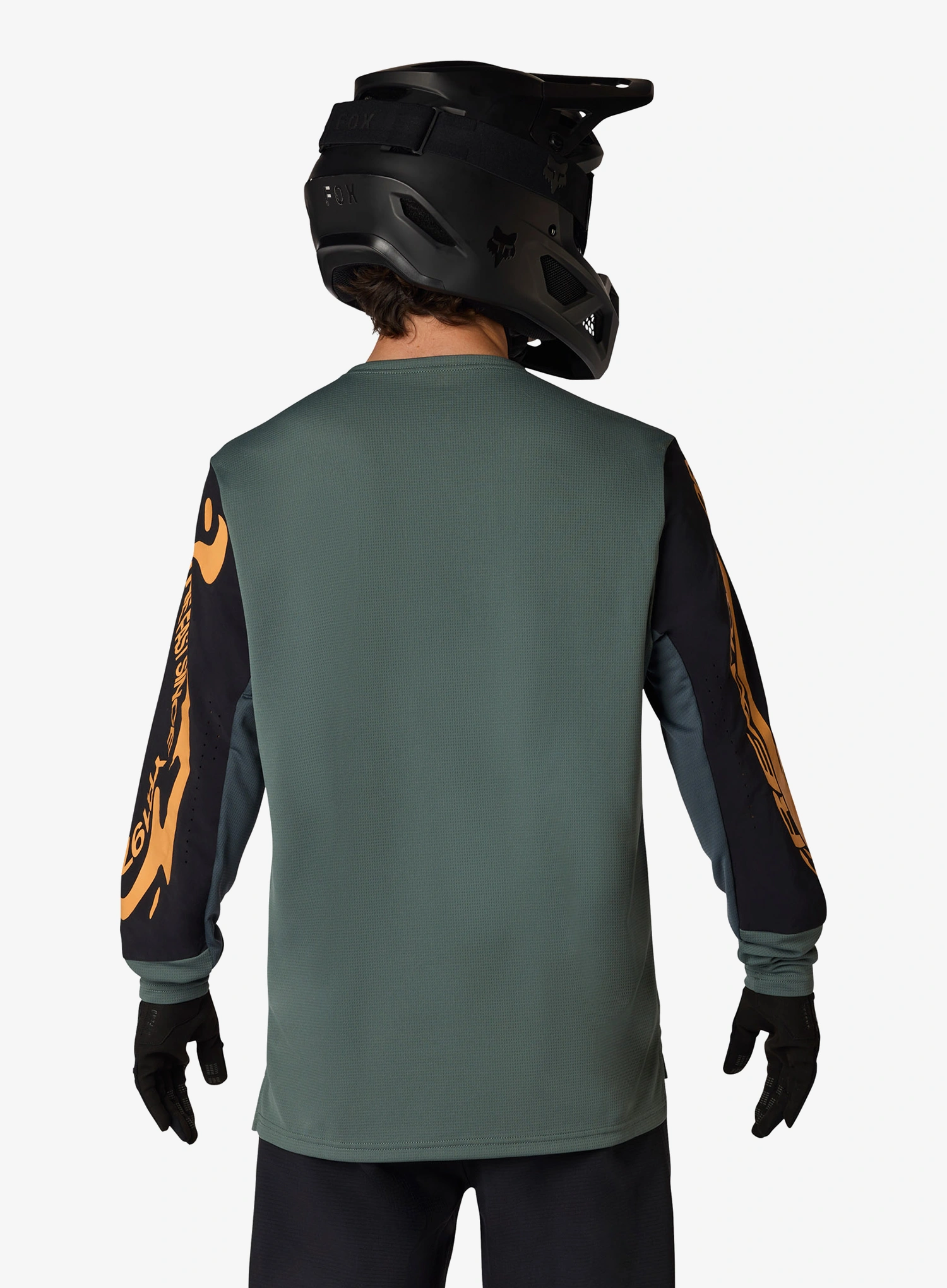 Fox Defend LS Jersey Creation Kerékpáros felső - sage