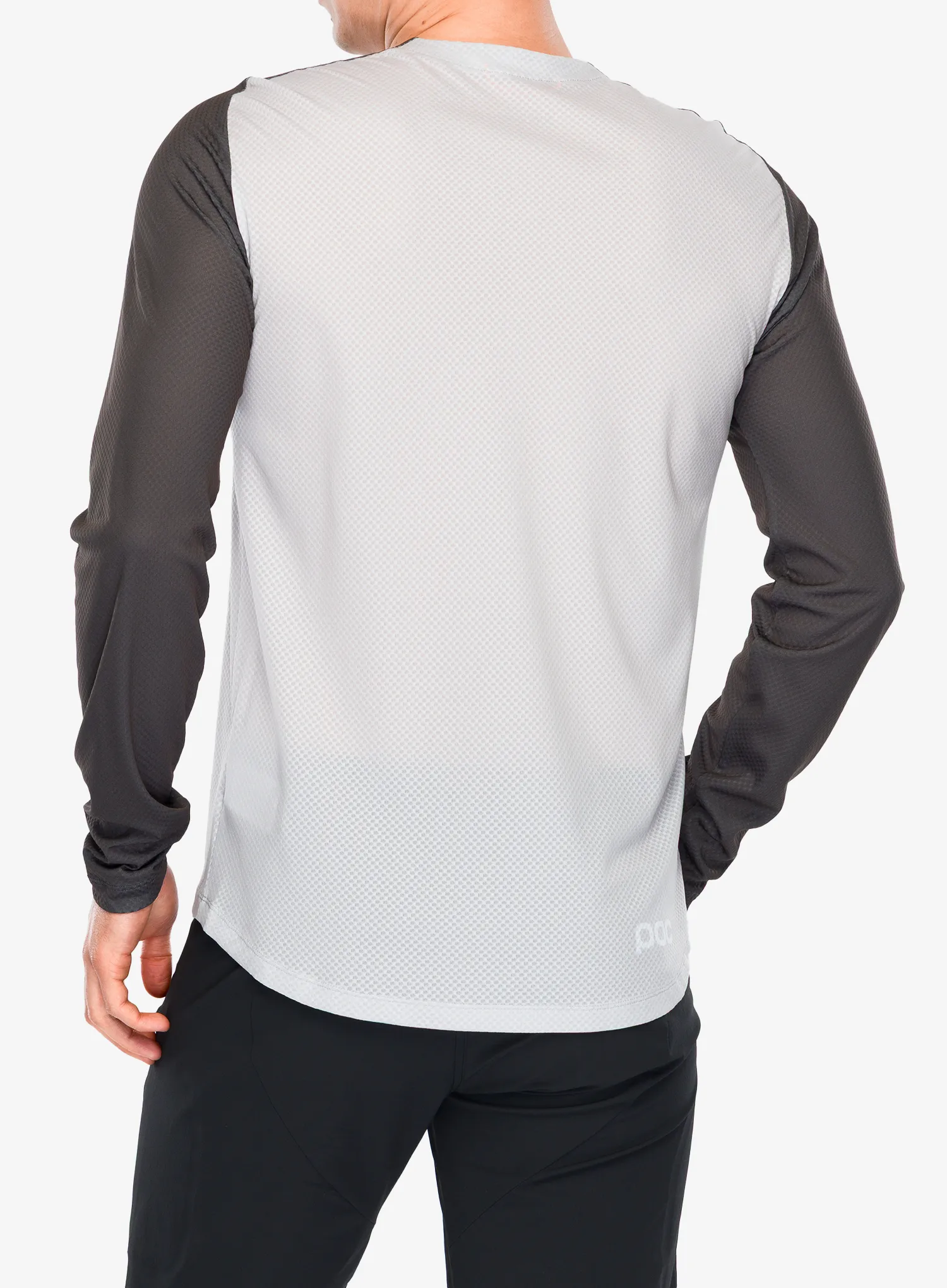 POC Motion Air L/S Jersey Kerékpáros felső - granite grey