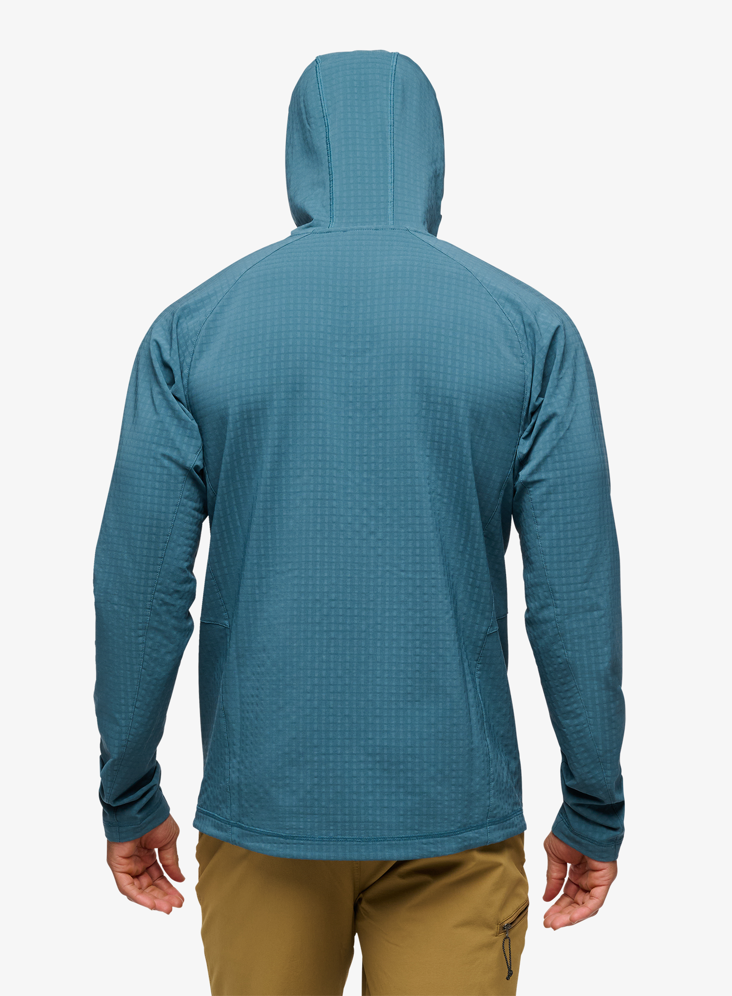 Black Diamond Coefficient Storm FZ Hoody Cipzáras felső - blue creek