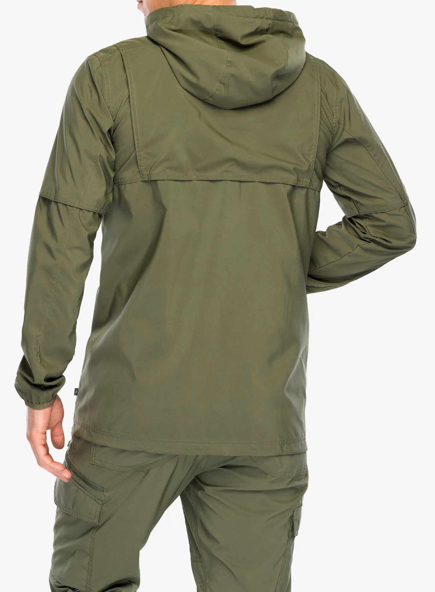 Columbia Skien Valley Hooded LS Shirt Cipzáras felső - stone green