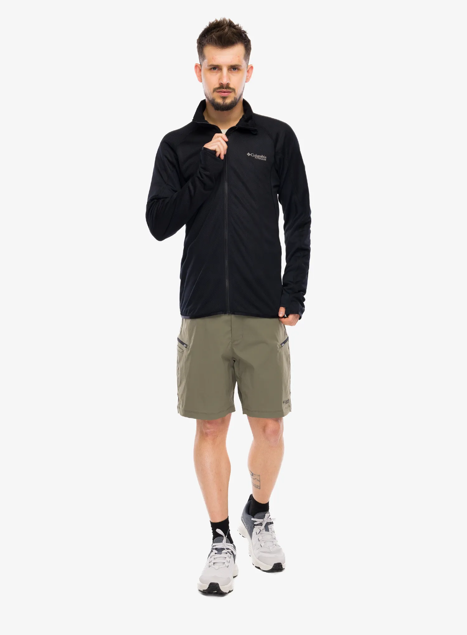 Columbia Summit Step Full Zip Cipzáras felső - black