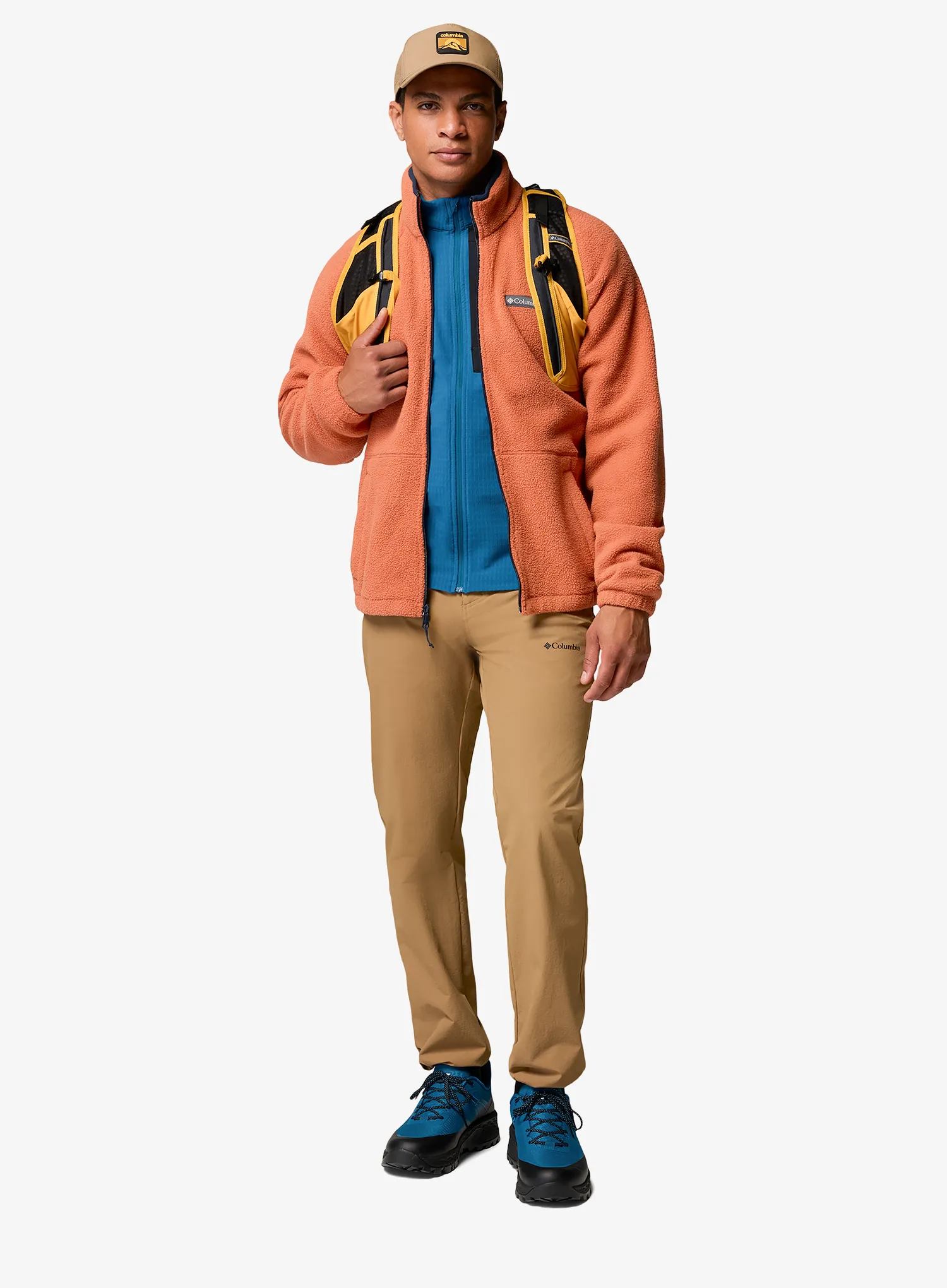 Columbia Superior Summit Grid Full Zip Cipzáras felső - phoenix blue