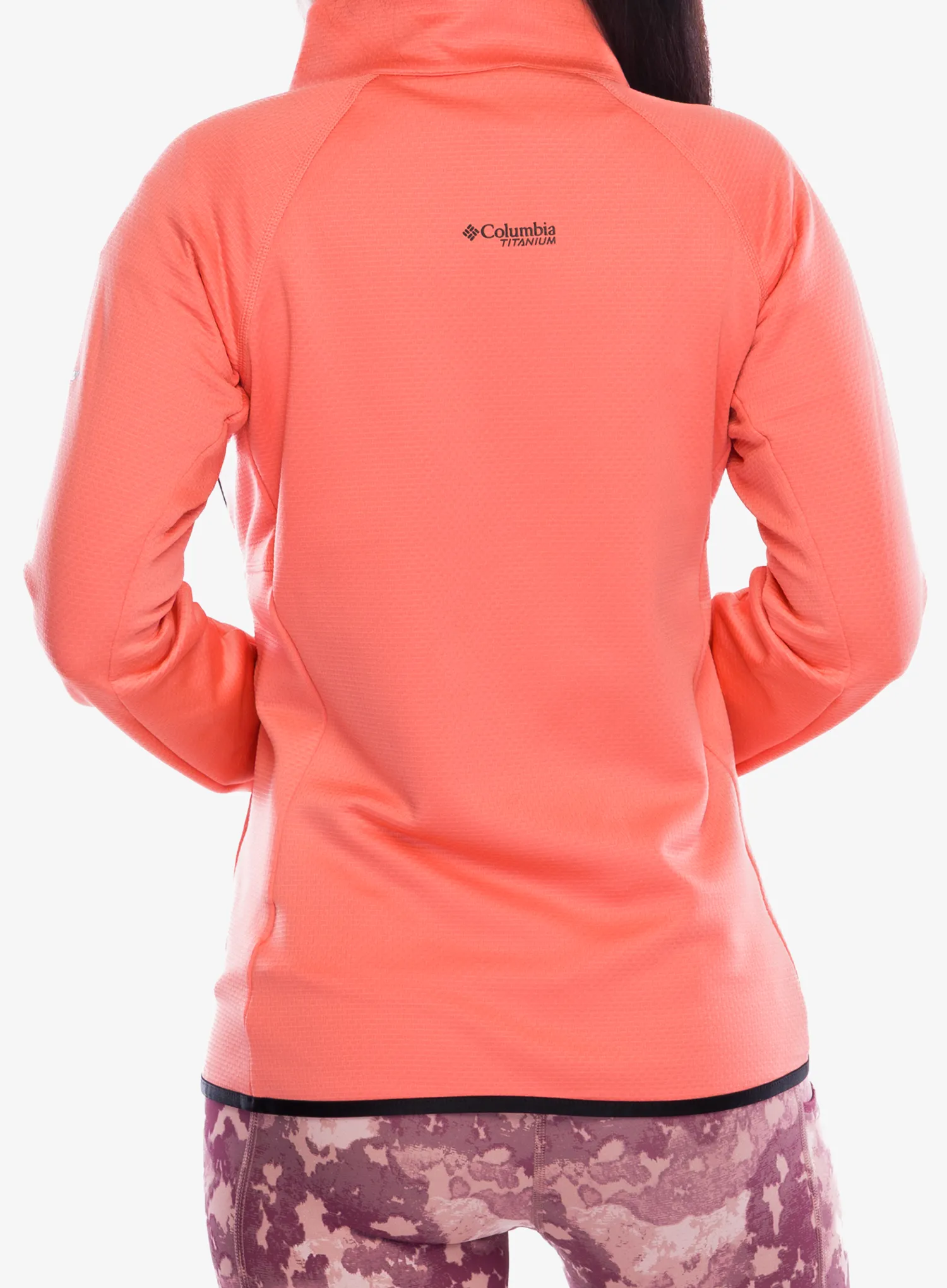 Columbia Triple Canyon Grid Fleece Full Zip Cipzáras női felső - alpenglow