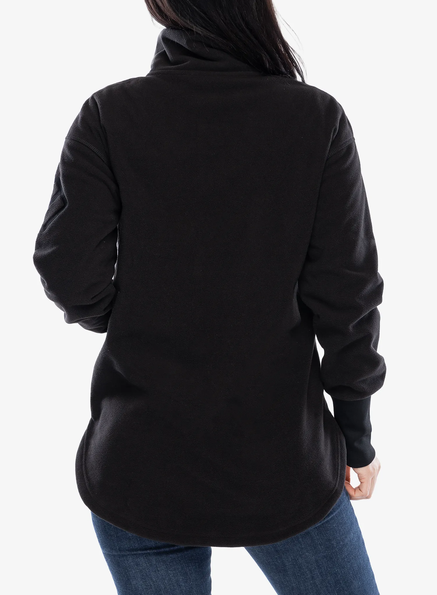 Didriksons Ronja Fullzip Cipzáras női felső - black