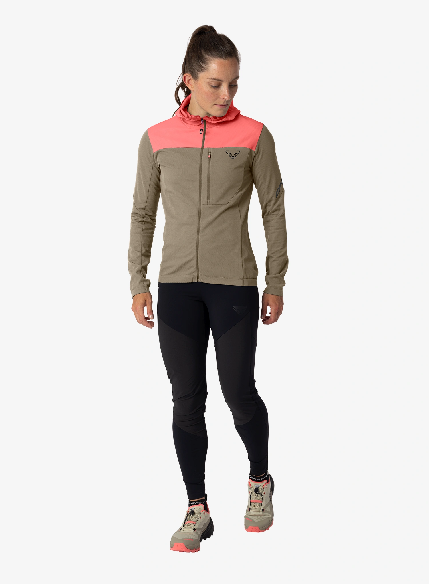 Dynafit Traverse Thermal Hooded Jacket Cipzáras női felső - cabana
