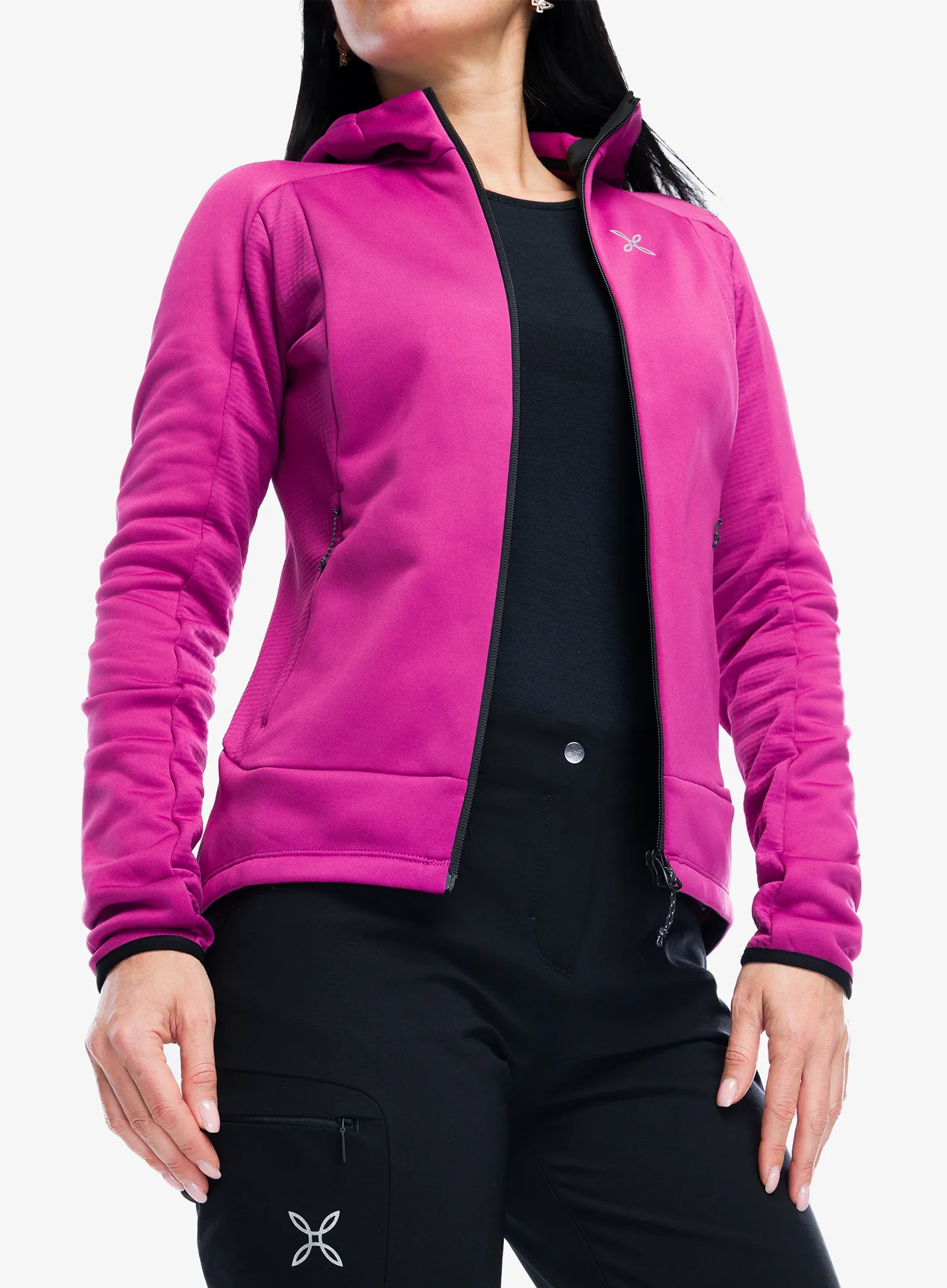 Montura Pulse Hooded Maglia Cipzáras női felső - baton rouge