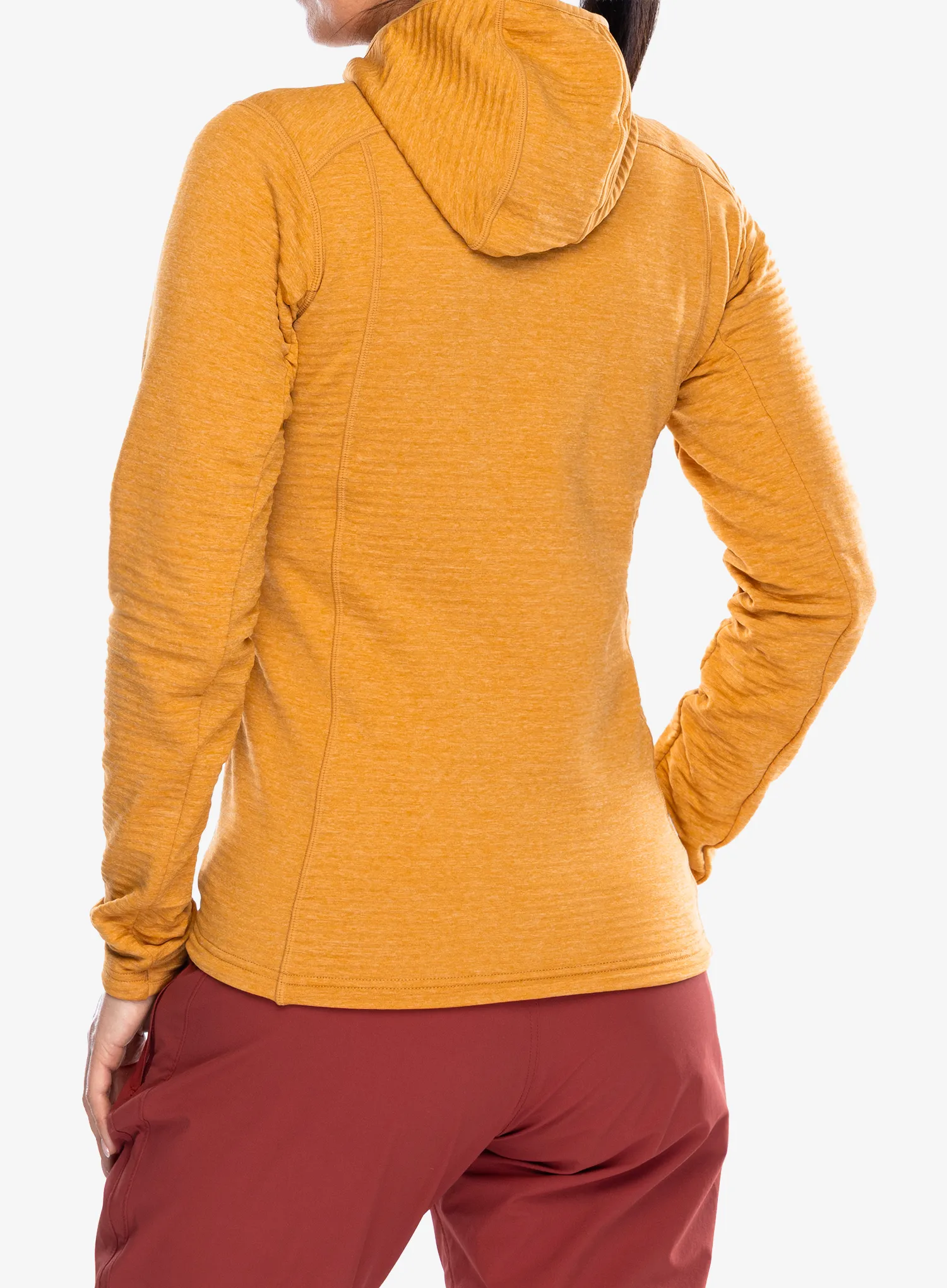 Mountain Equipment Apiro Hooded Jacket Cipzáras női felső - butterscotch