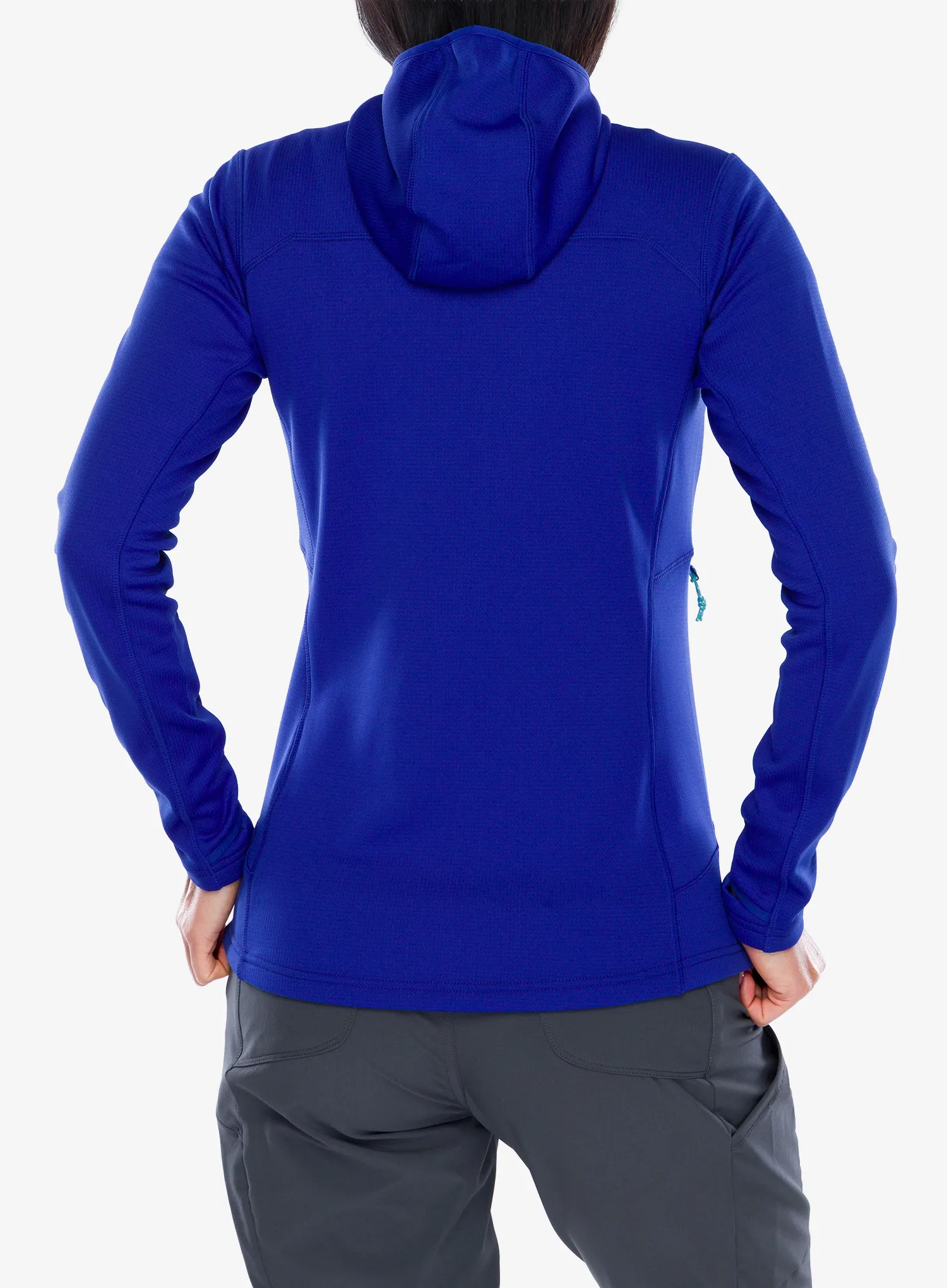 Mountain Equipment Durian Hooded Jacket Cipzáras női felső - clematis
