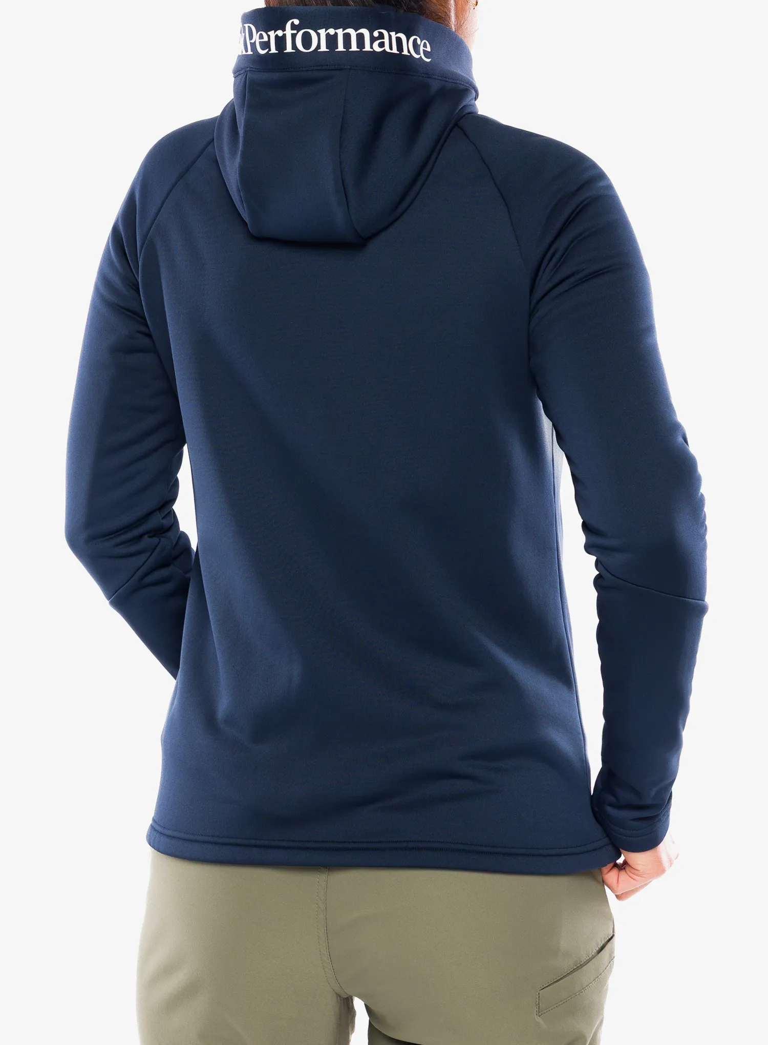 Peak Performance Rider Essentials Zip Hood Cipzáras női felső - blue shadow/blue shadow