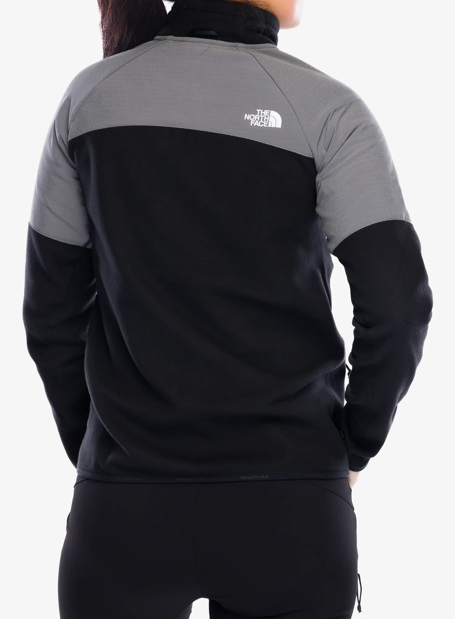 The North Face Glacier Heavyweight Full Zip Jacket Cipzáras női felső - tnf black/smoked pearl