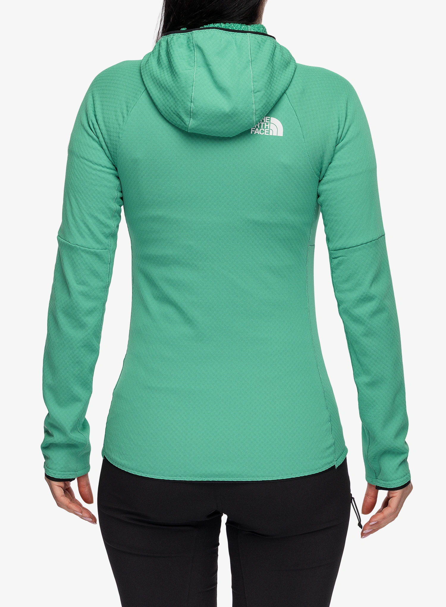 The North Face Summit FutureFleece FZ Hoodie Cipzáras női felső - nebula green