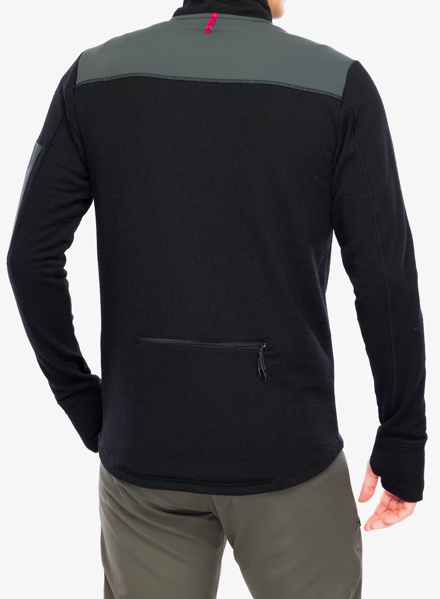 Dovre Outlayer Fleece Wool Zip Cipzáras felső - black