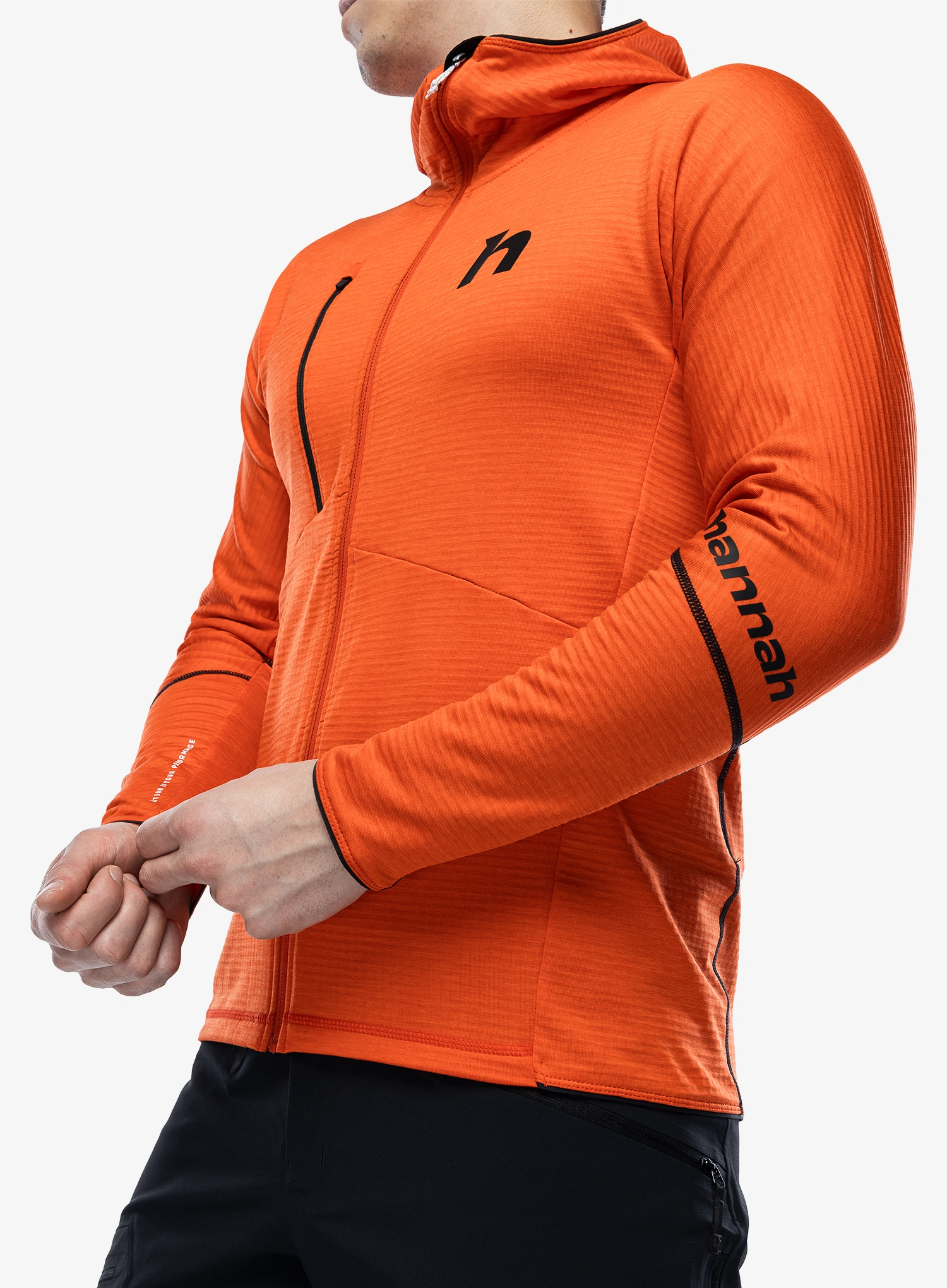 Hannah Niro Hoody Cipzáras felső - spicy orange mel