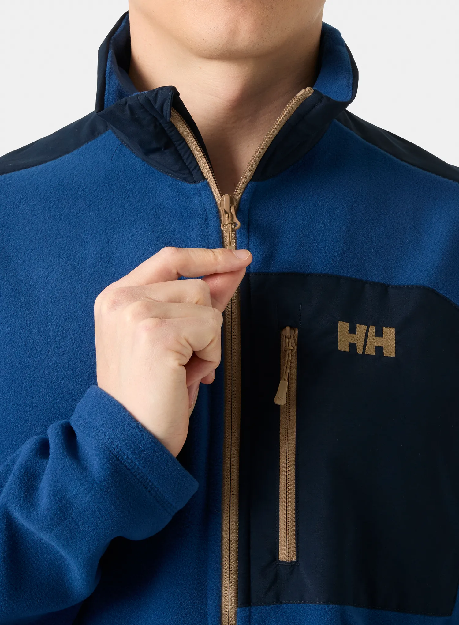 Helly Hansen Daybreaker Block Jacket Cipzáras felső - dark blue