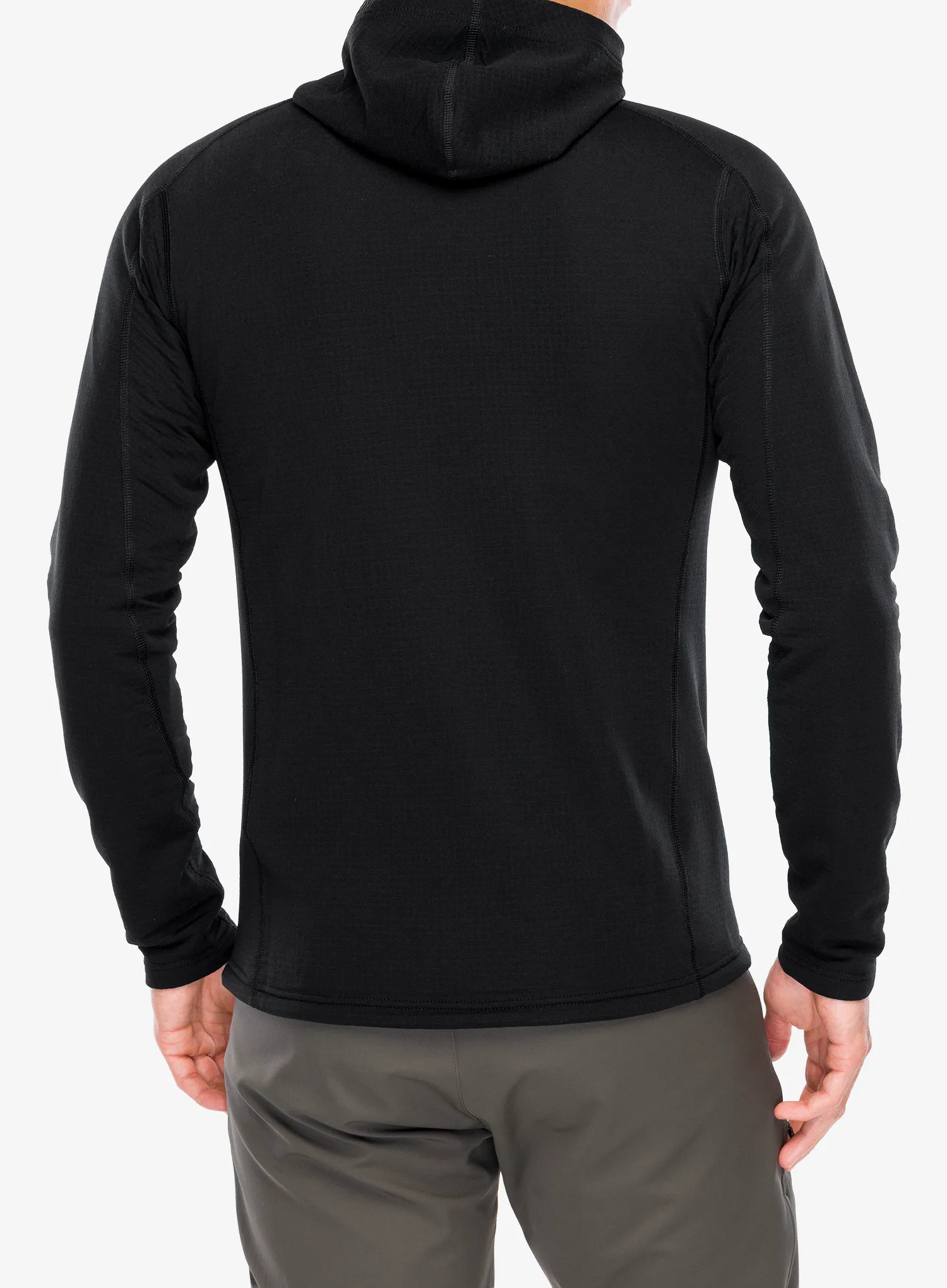 Houdini Aero Houdi Cipzáras felső - true black