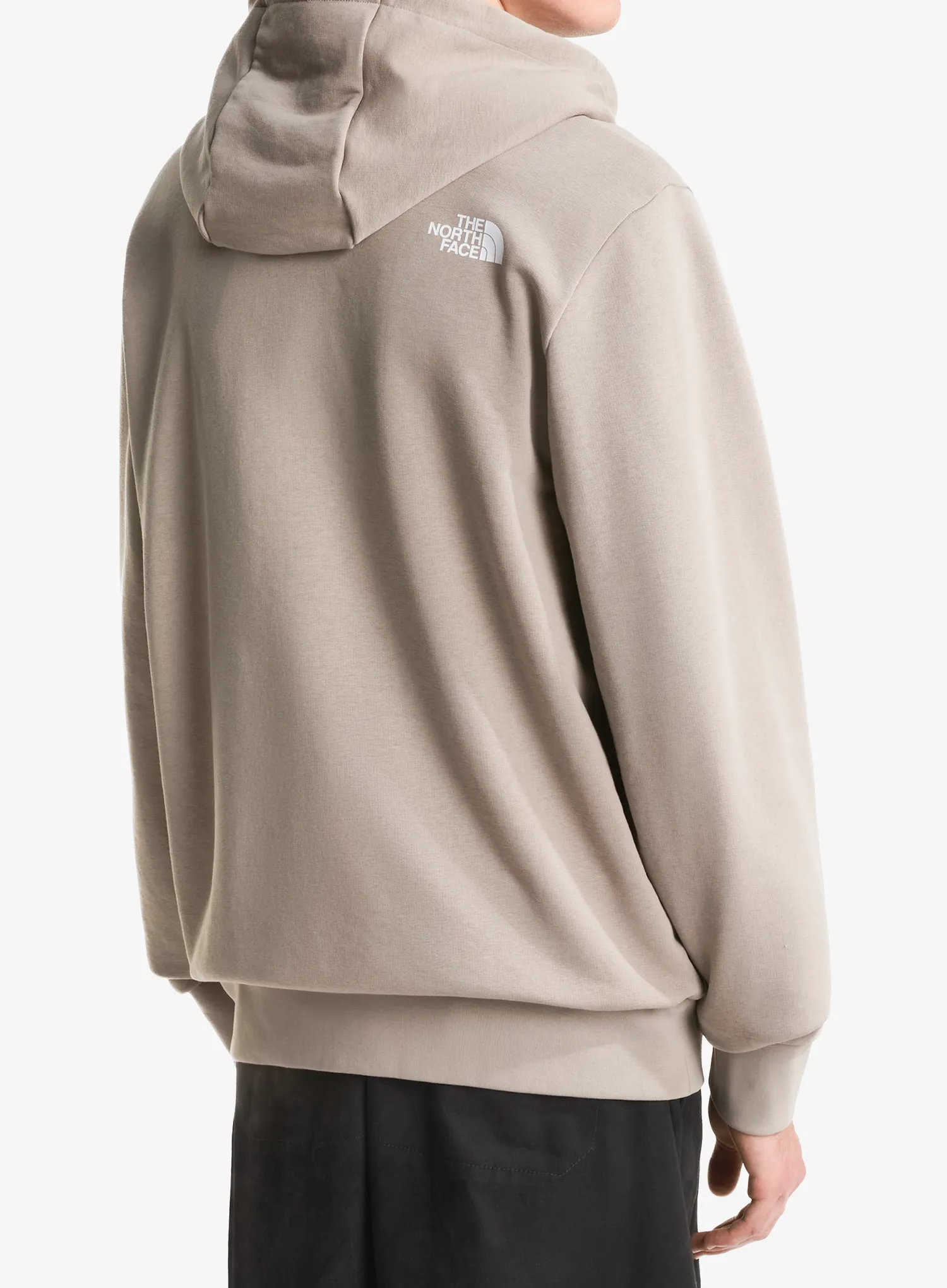 The North Face Simple Dome Light Regular Full Zip Hoodie Cipzáras felső - stone slab