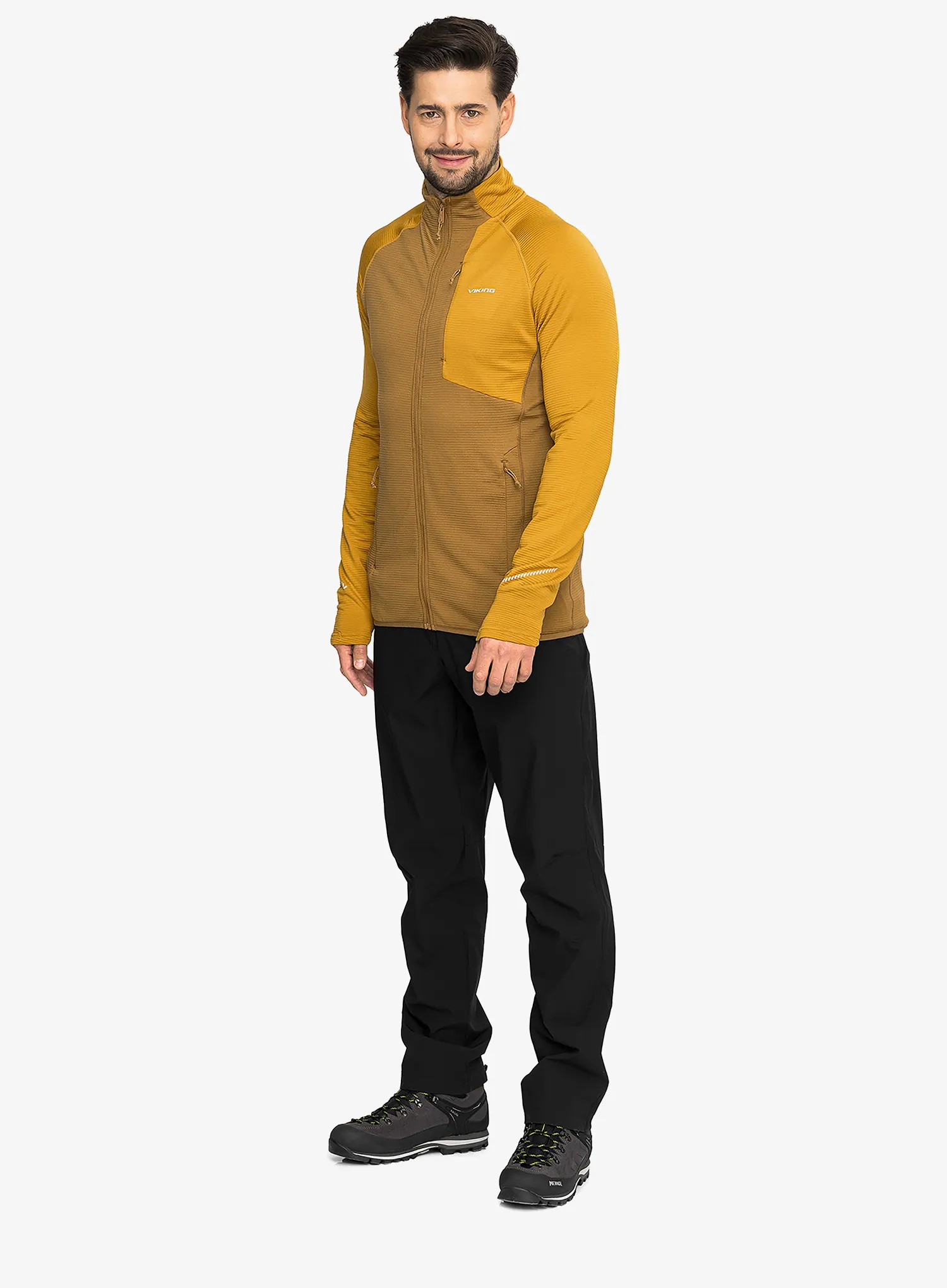Viking Birger Cipzáras felső - light brown/yellow