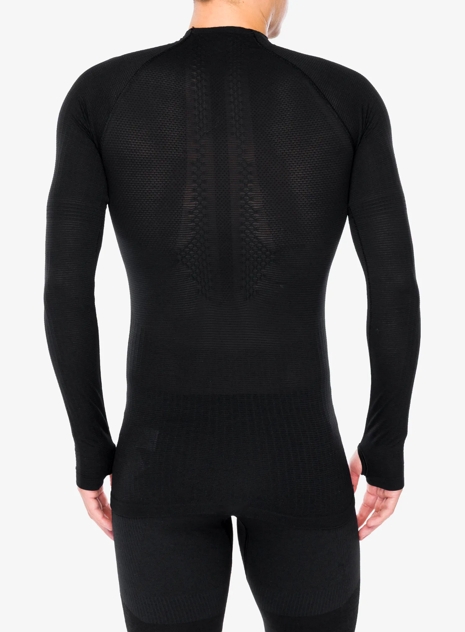 Compressport 3D Thermo 110G LS Top Termoaktív felső - black