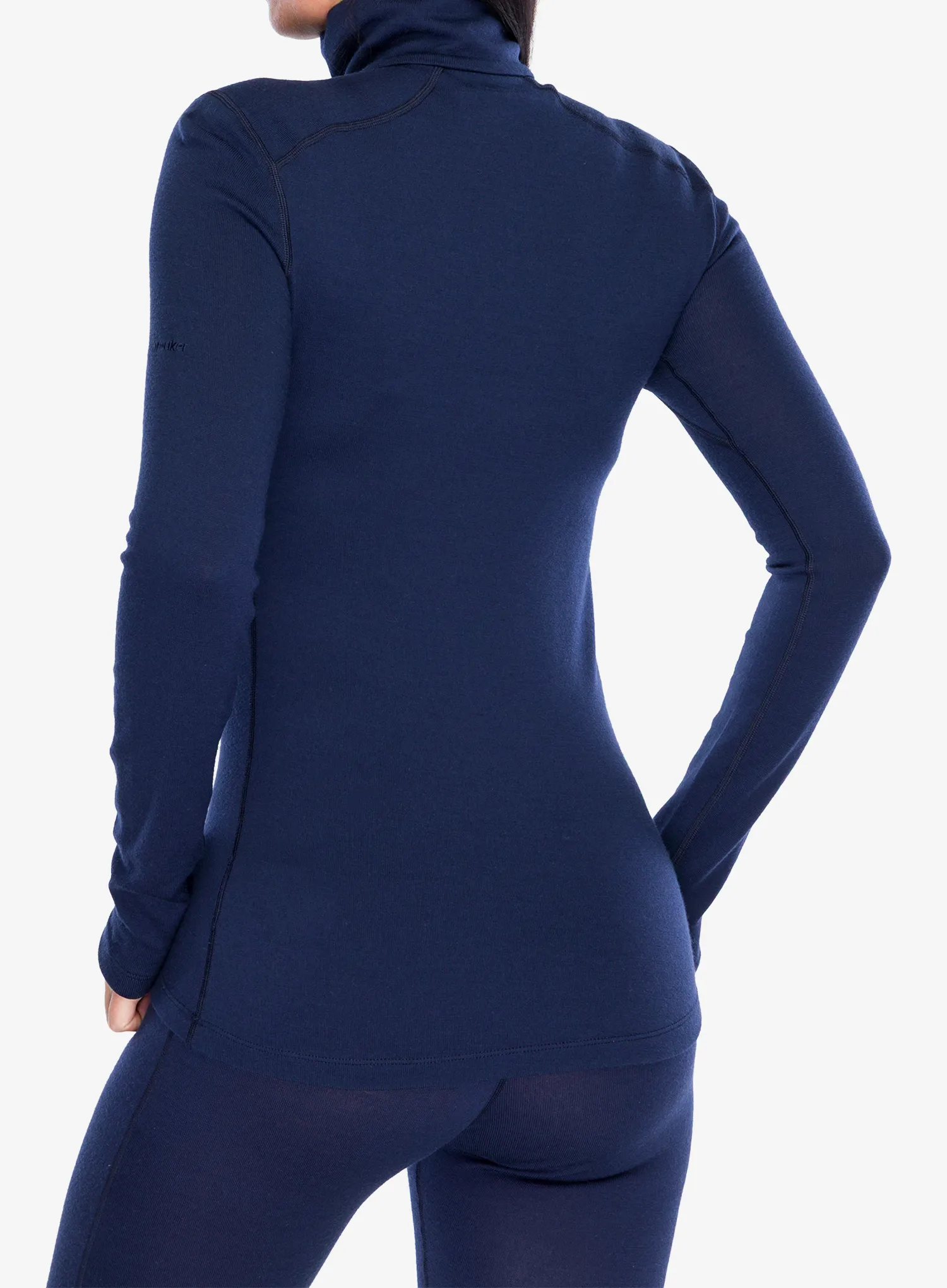 Icebreaker 260 Tech L/S Half Zip Termoaktív női felső - midnight navy
